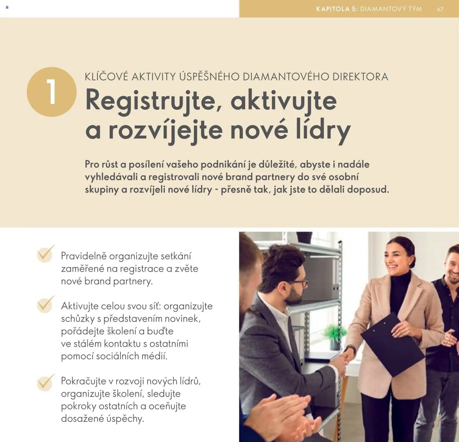 Oriflame katalog Plán odměn pro Brand Partnery