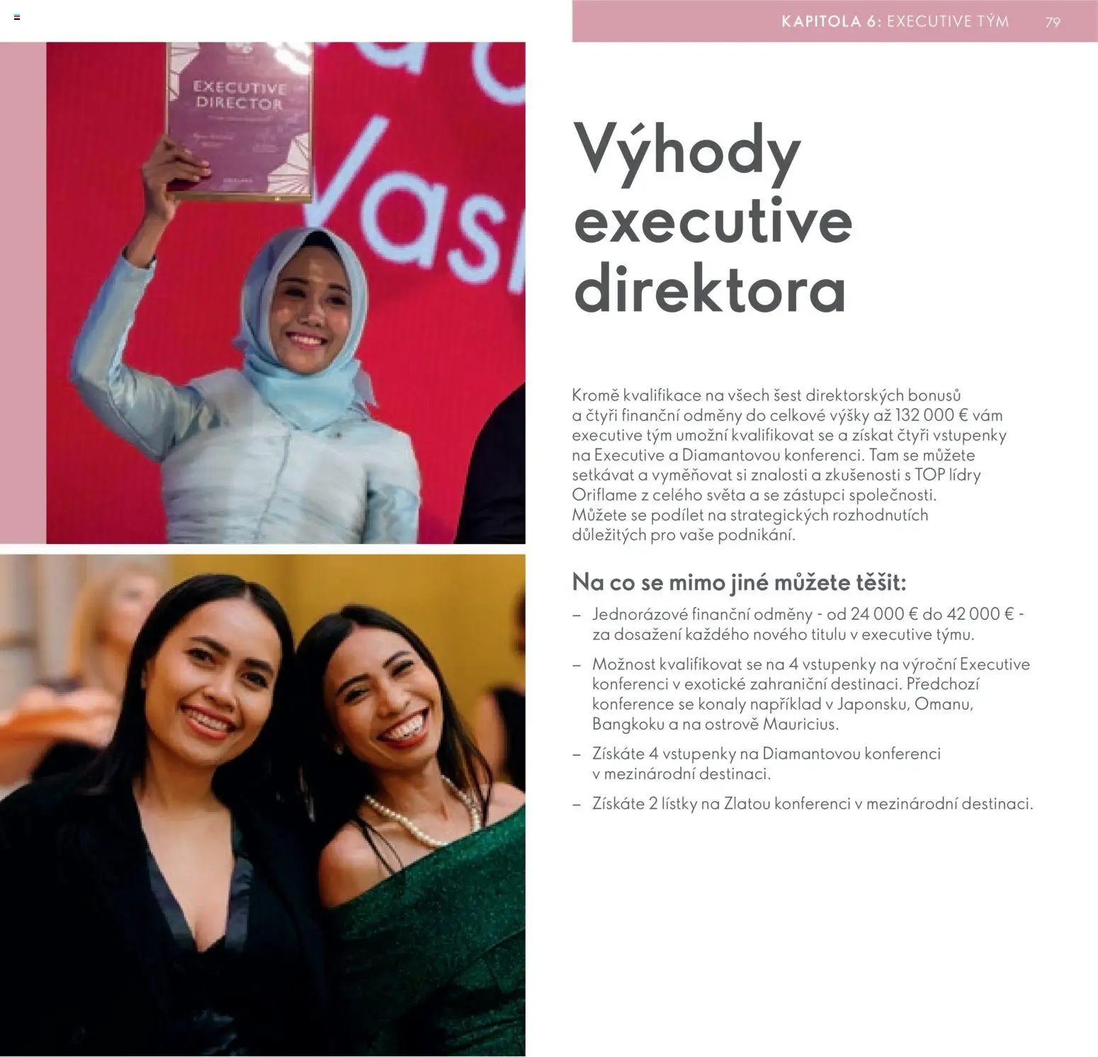 Oriflame katalog Plán odměn pro Brand Partnery