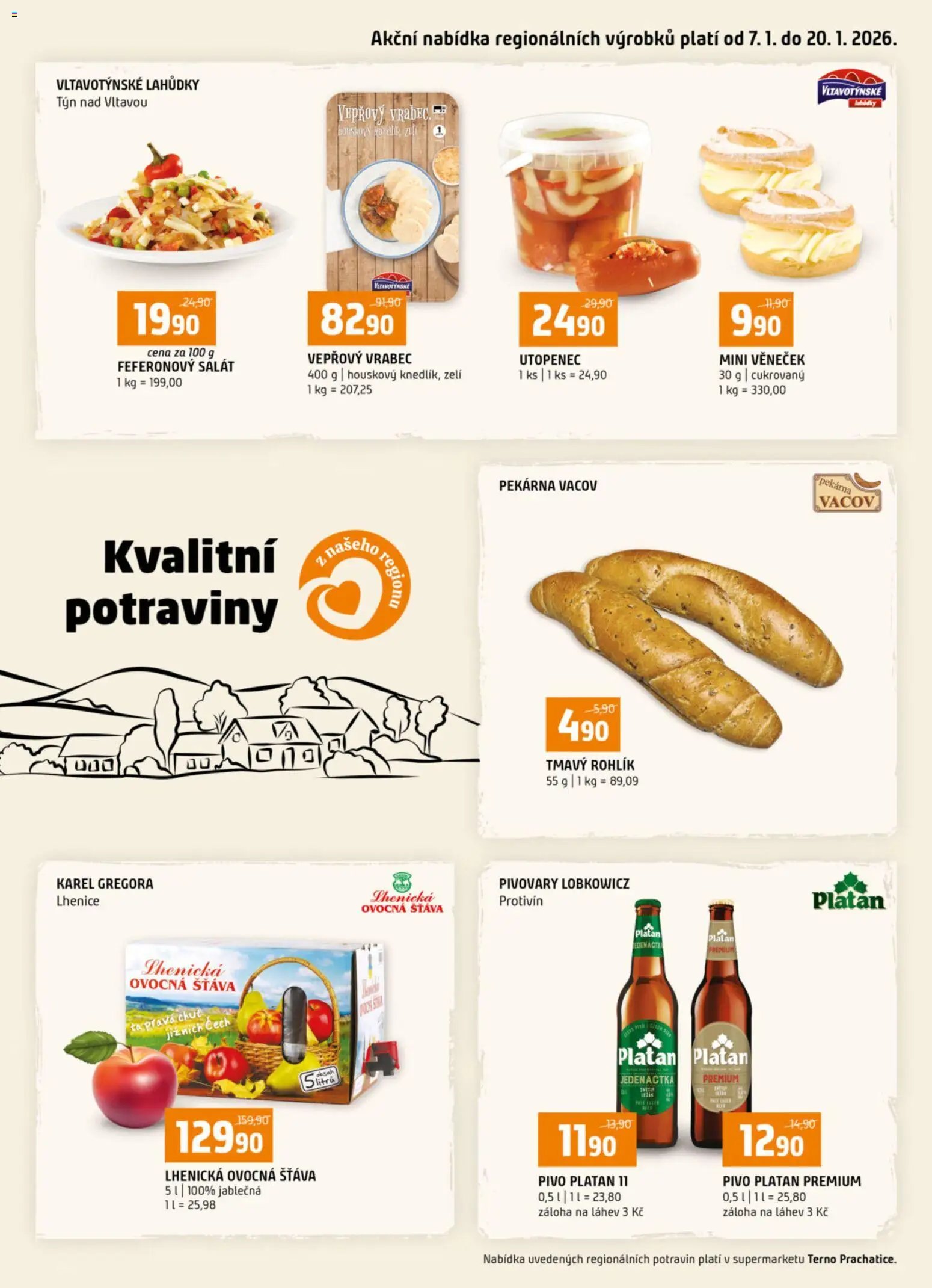 Terno leták - Prachatice (2026-01-07 - 2026-01-13)