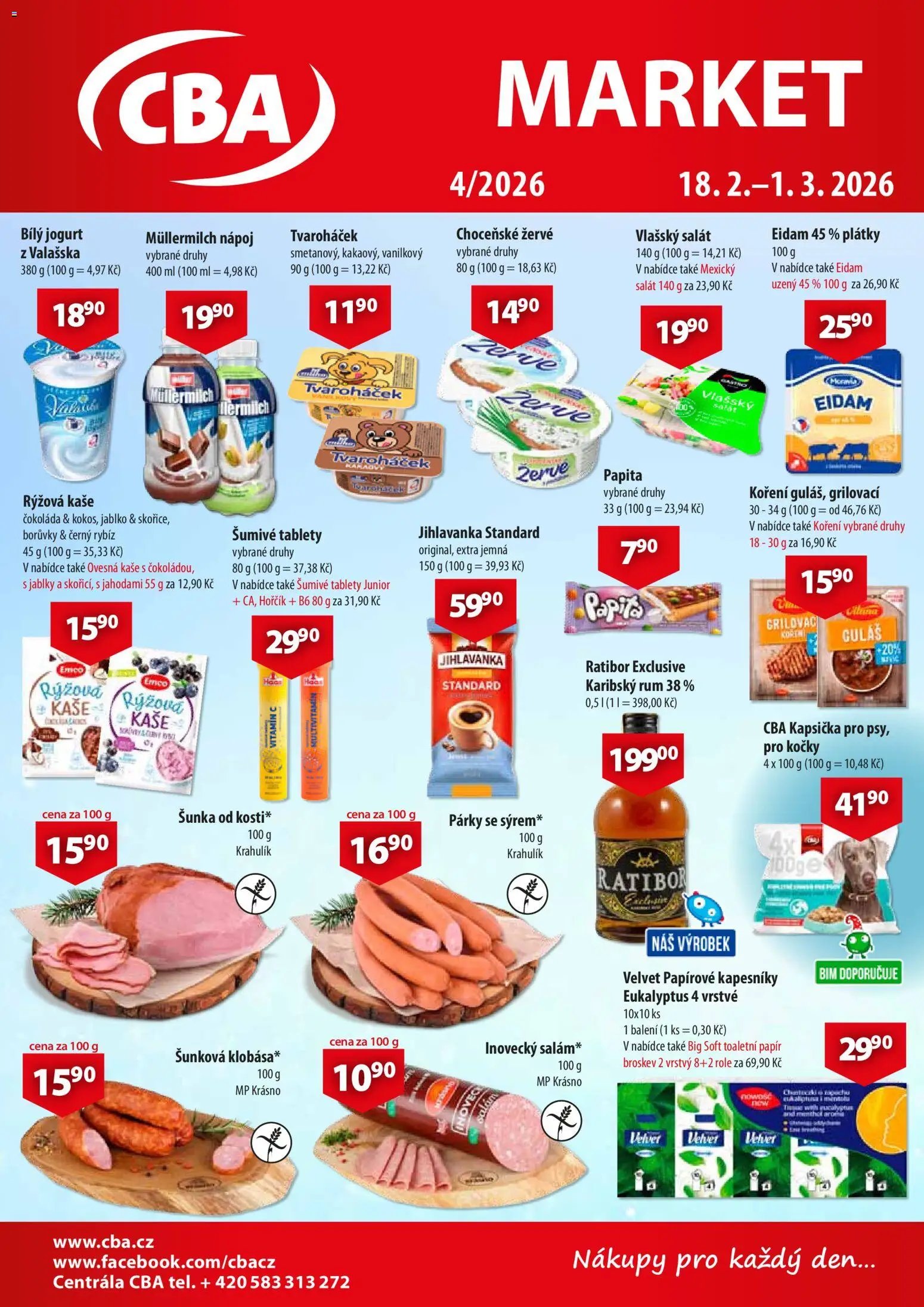 CBA leták - Market (2026-02-18 - 2026-03-01)