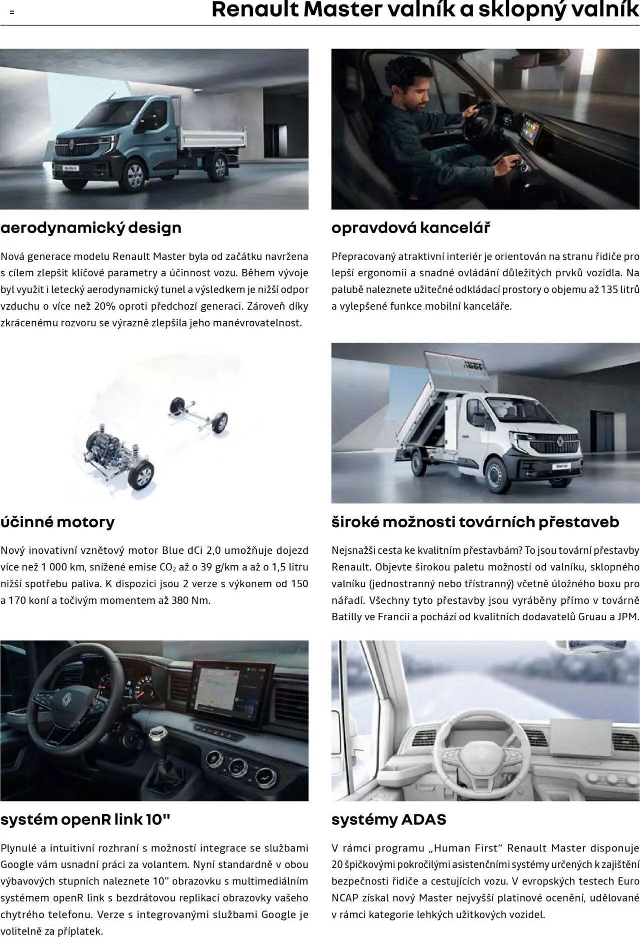 Renault katalog - Master Sklopný Valník a Valníky (2025-04-25 - 2026-02-28)