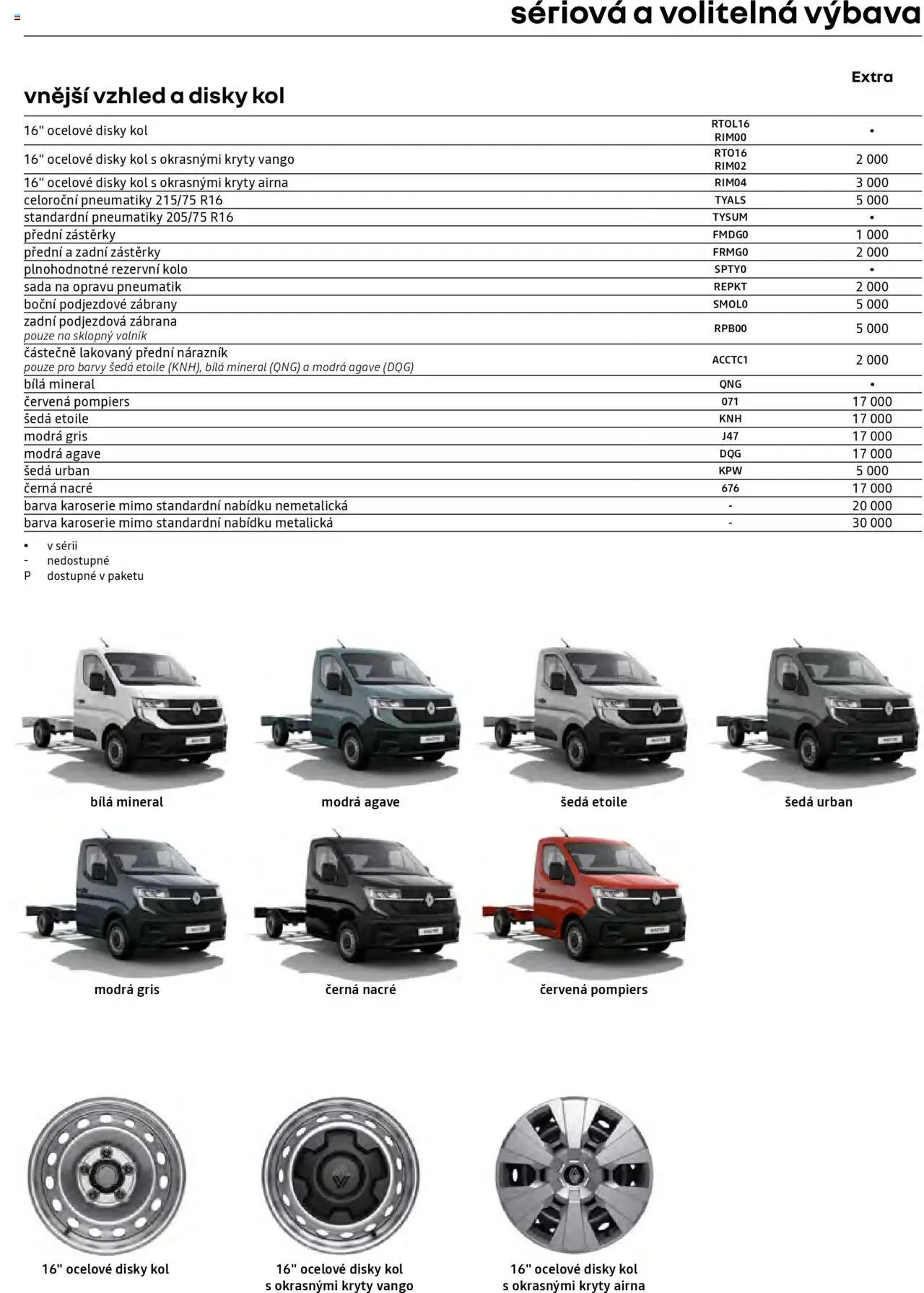 Renault katalog - Master Sklopný Valník a Valníky (2025-04-25 - 2026-02-28)
