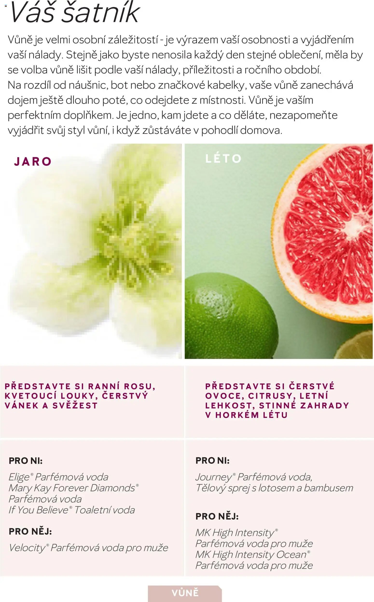 Mary Kay katalog - Vůně (2026-04-27 - 2030-04-28)