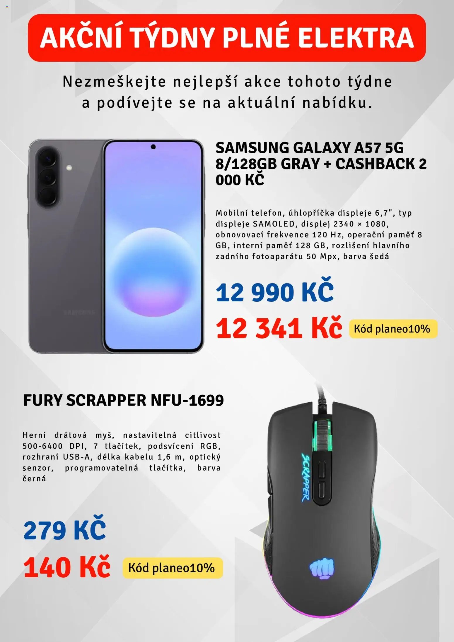 Planeo Elektro leták