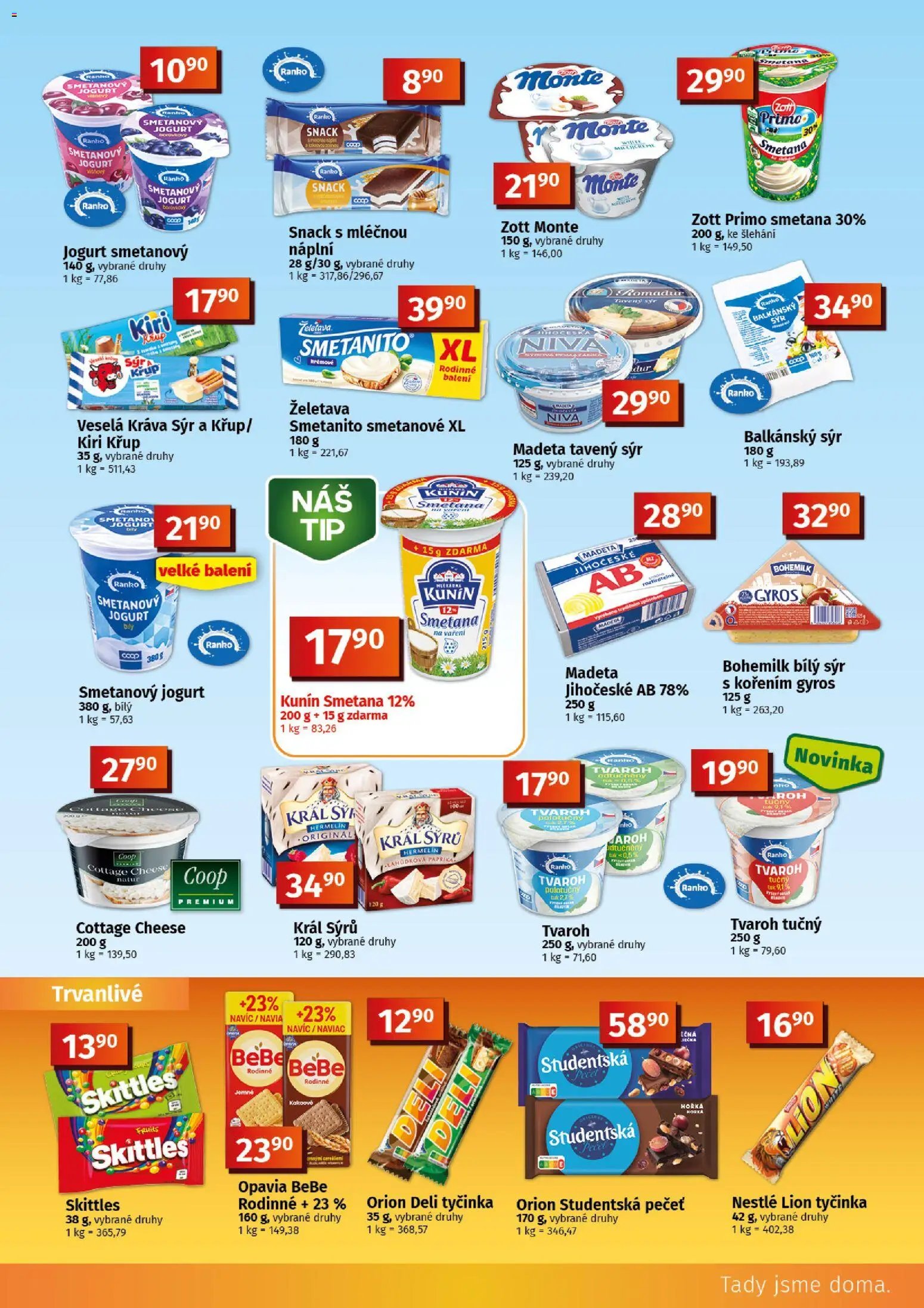 Coop leták - Tuty