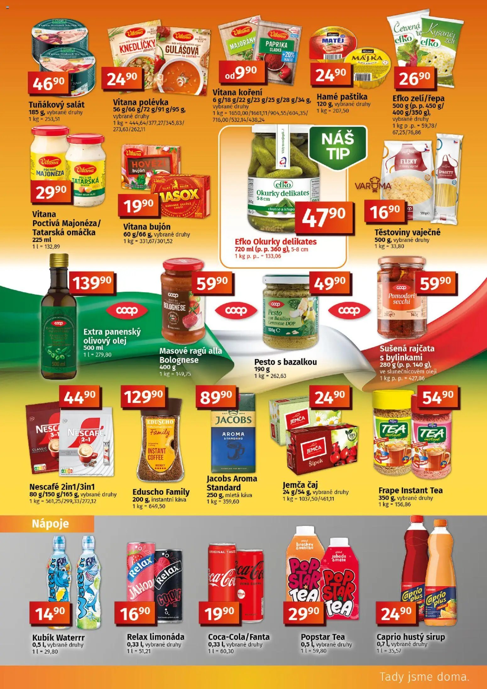 Coop leták - Tuty