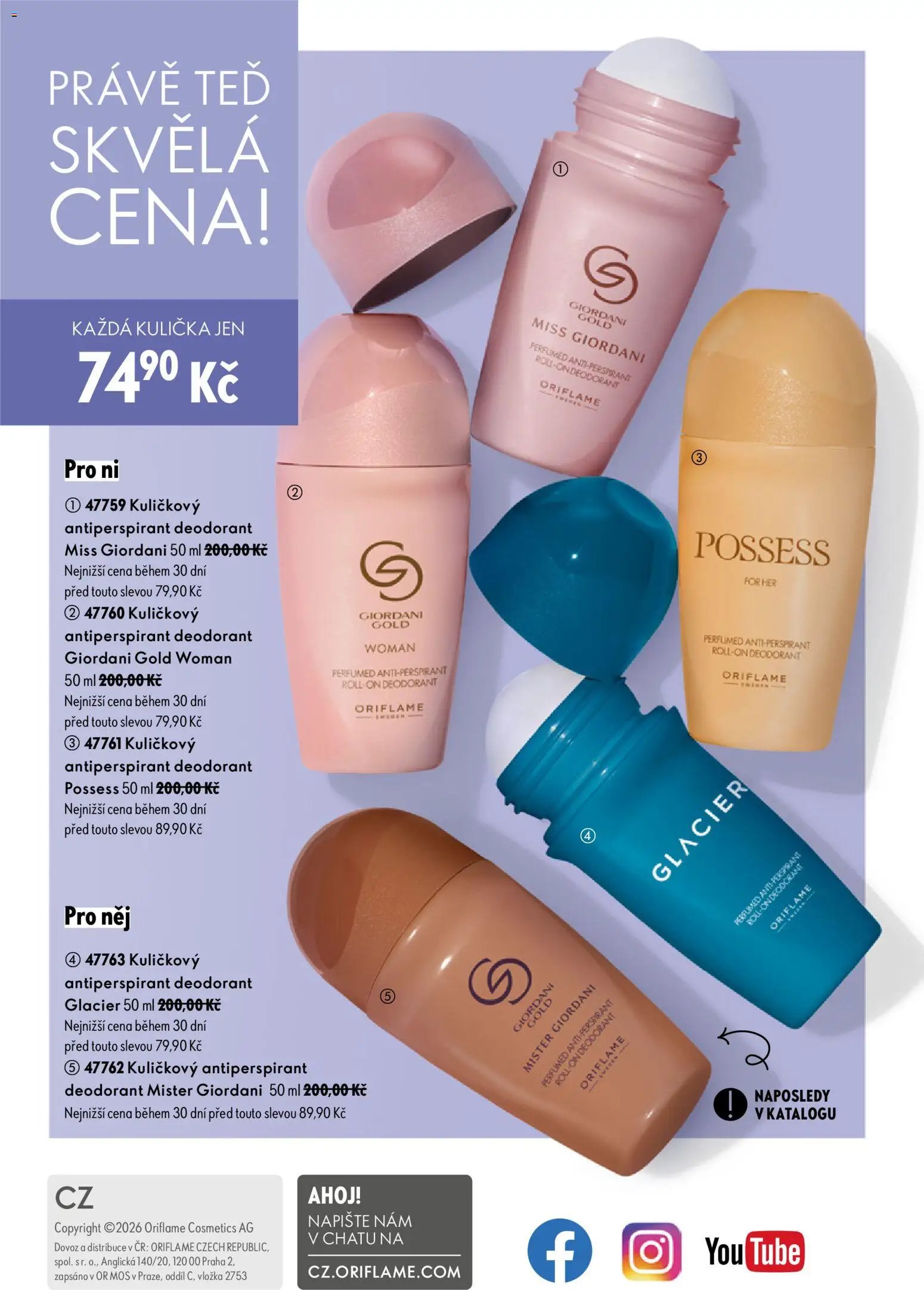 Oriflame katalog č. 11/2026