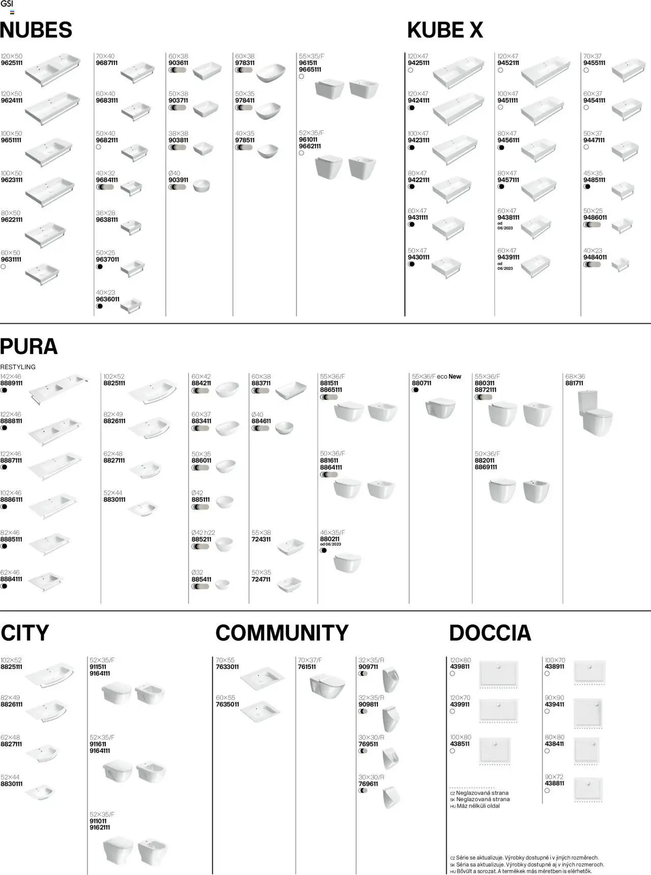 Sapho koupelny katalog - Sanitární keramika (2025-04-17 - 2025-12-31)