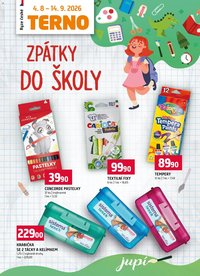 Terno leták - Zpátky do školy