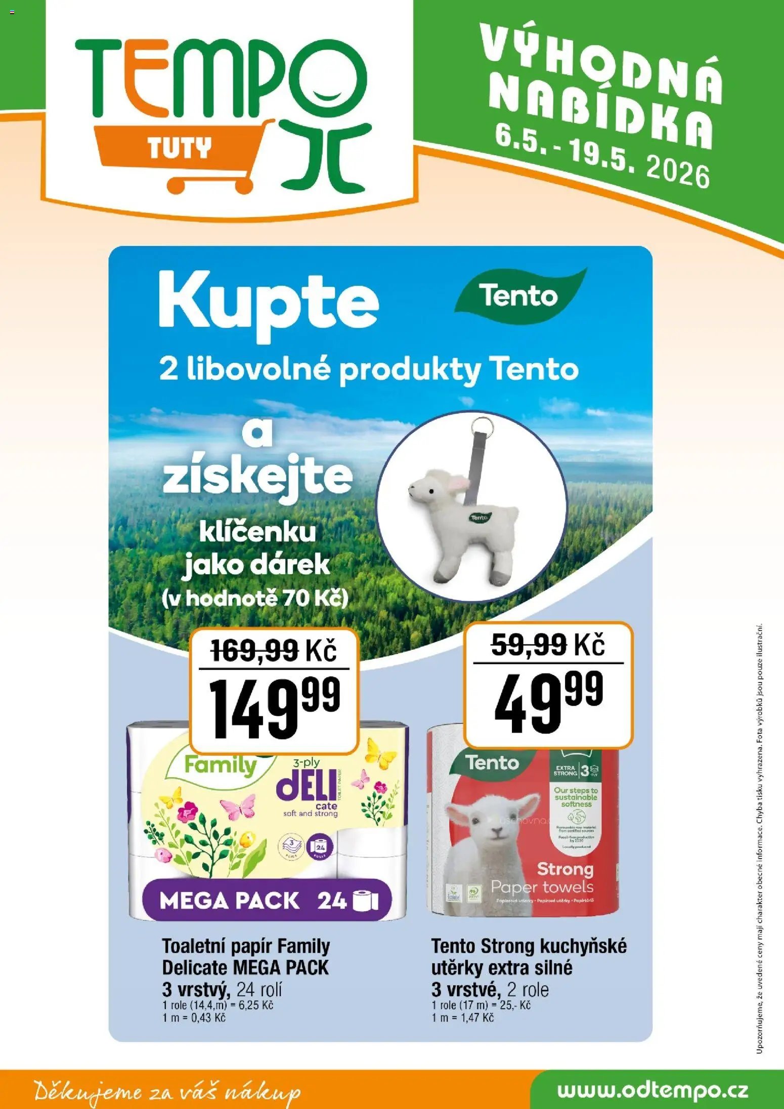 Tempo leták - Tuty (2026-05-06 - 2026-05-19)