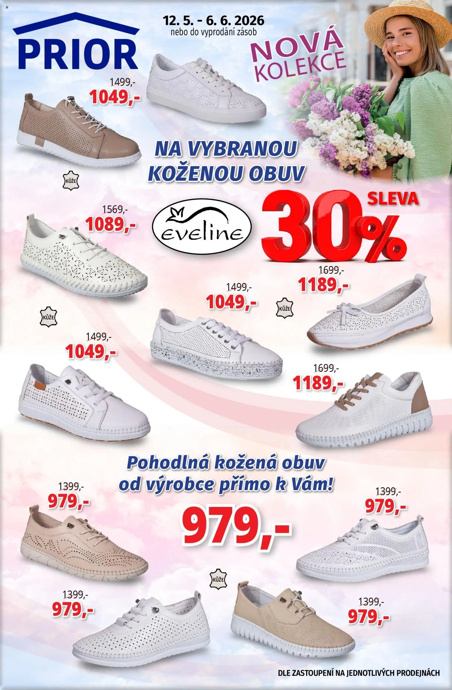 Prior - Akční Nabídka Obuvi A Doplňků (2026-05-12 - 2026-06-06)