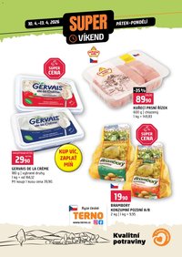 Terno leták - Super víkend (2026-04-10 - 2026-04-13)