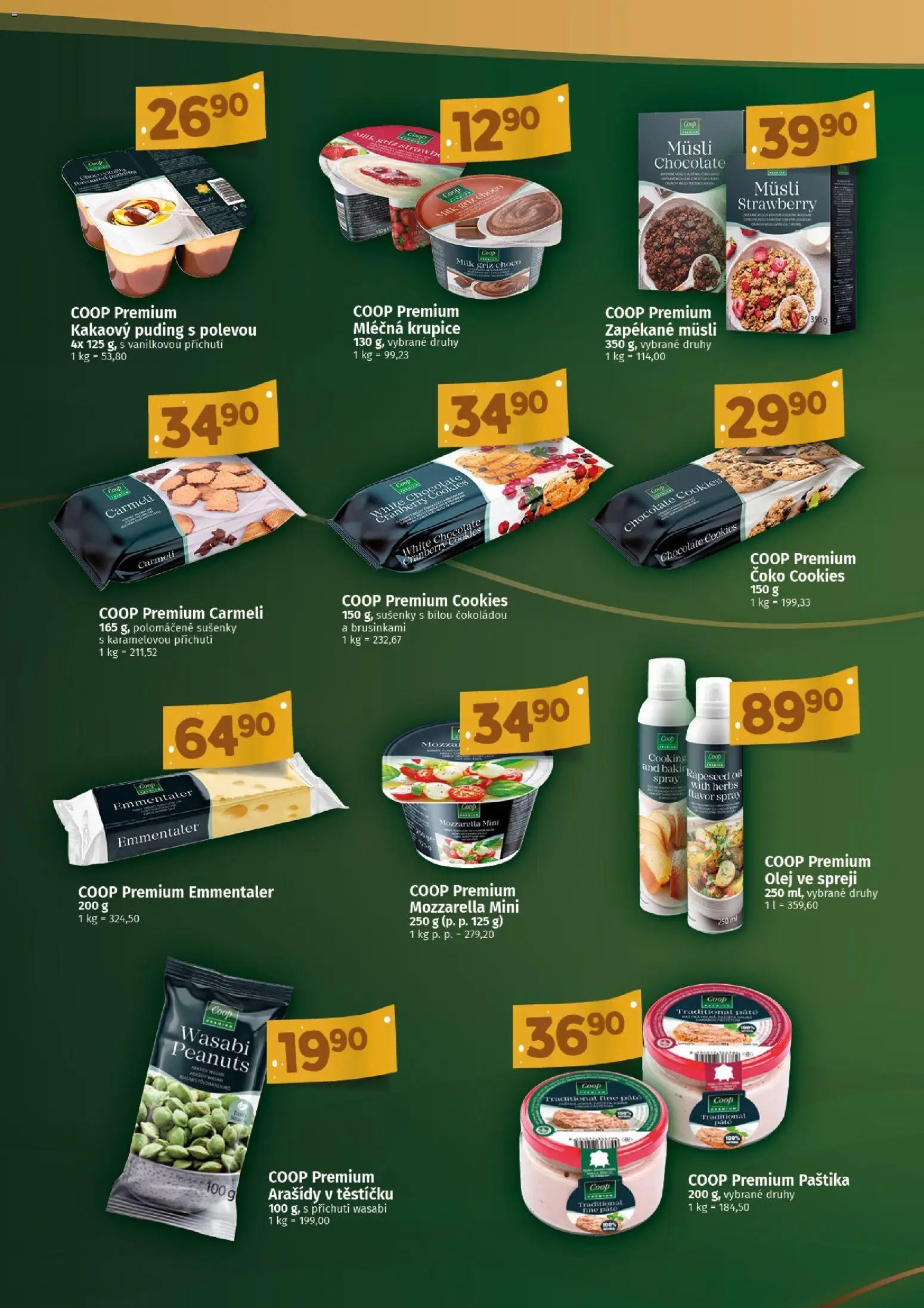 Coop leták - Premium