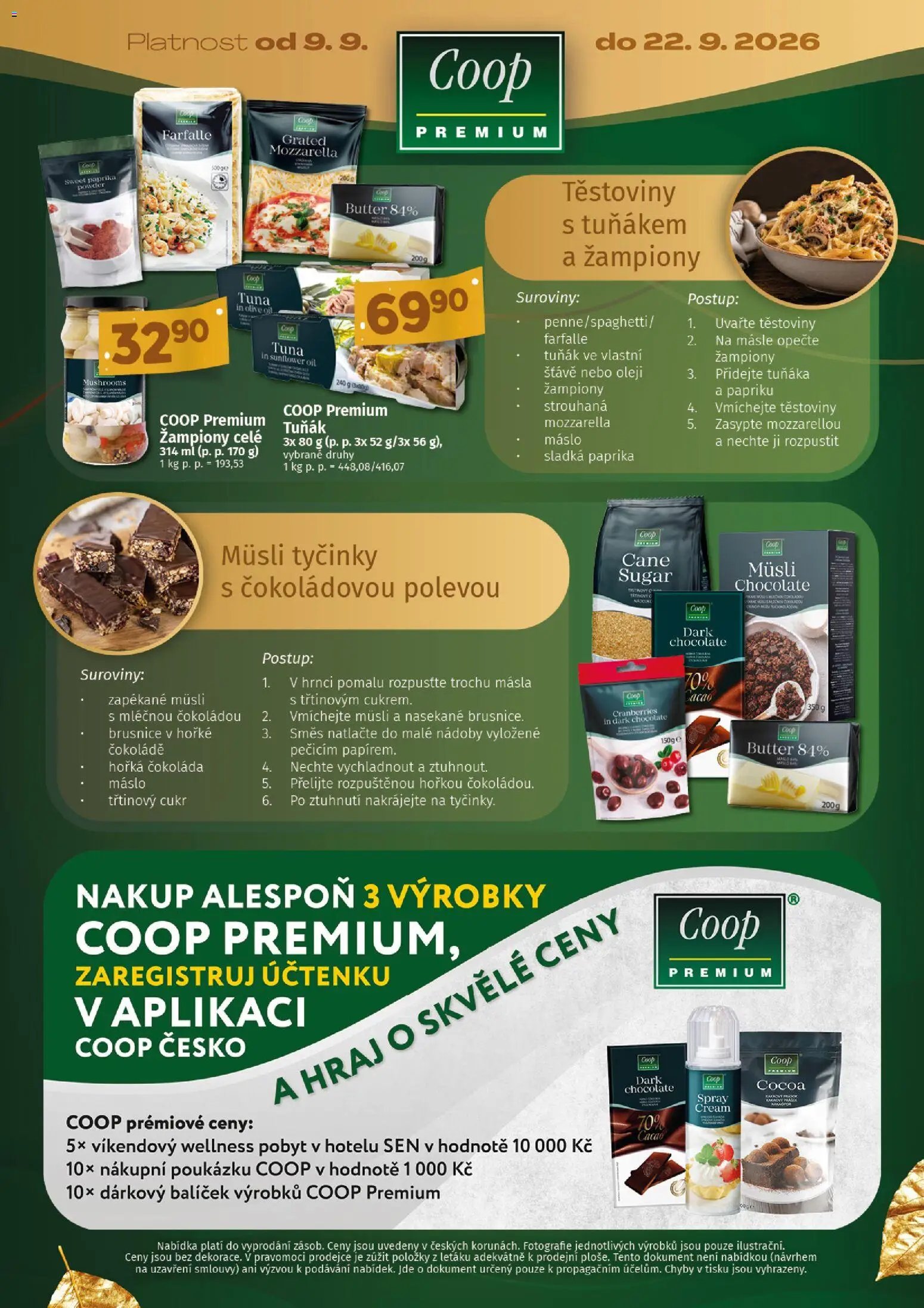 Coop leták - Premium