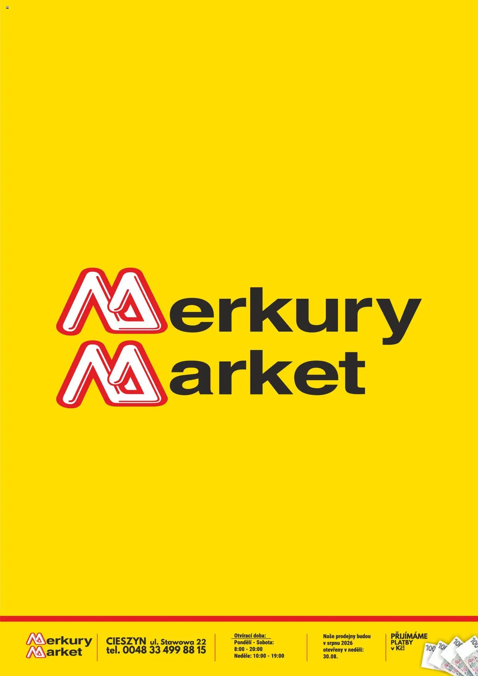 Merkury Market leták