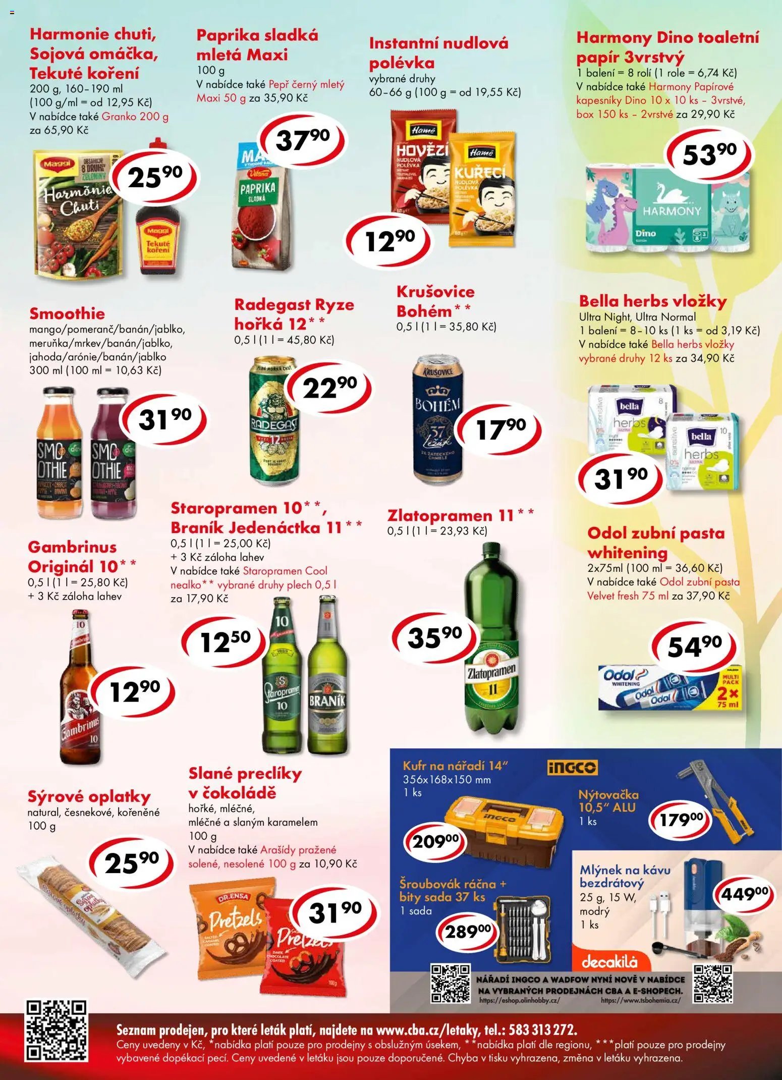 CBA leták - Premium