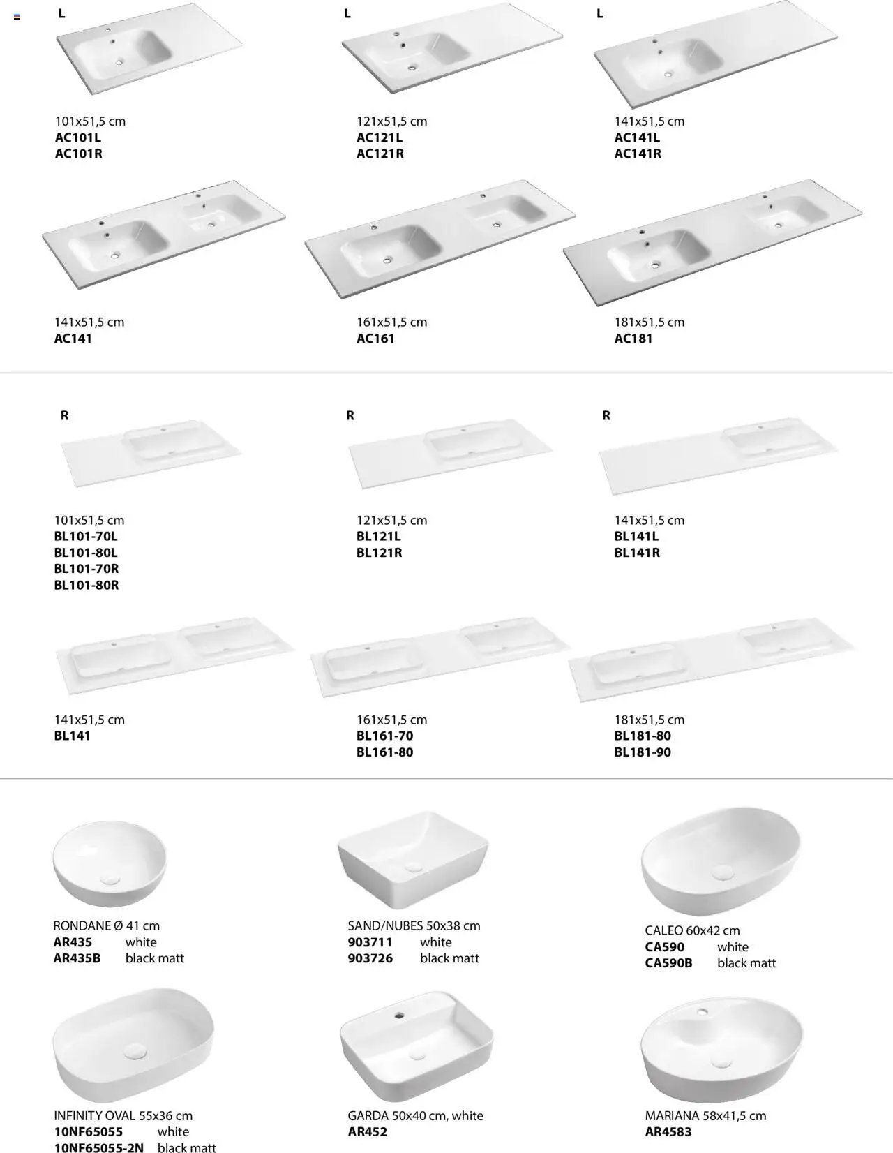 Sapho koupelny katalog - Lorea (2025-04-17 - 2025-12-31)
