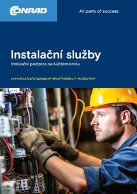 Conrad leták - Instalační služby (2025-03-07 - 2025-09-30)