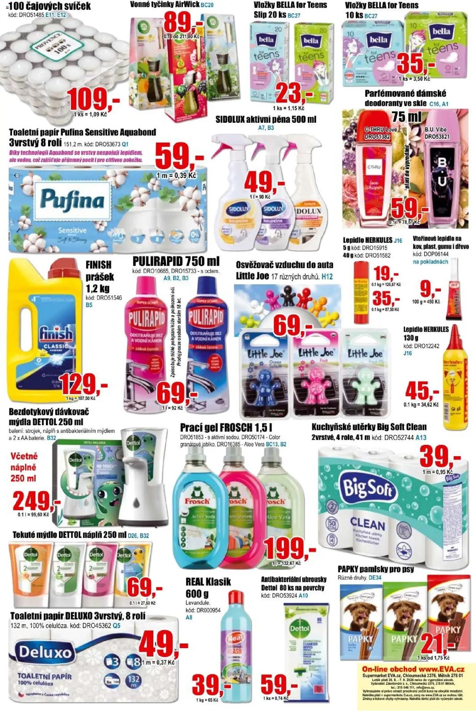 Eva supermarket leták