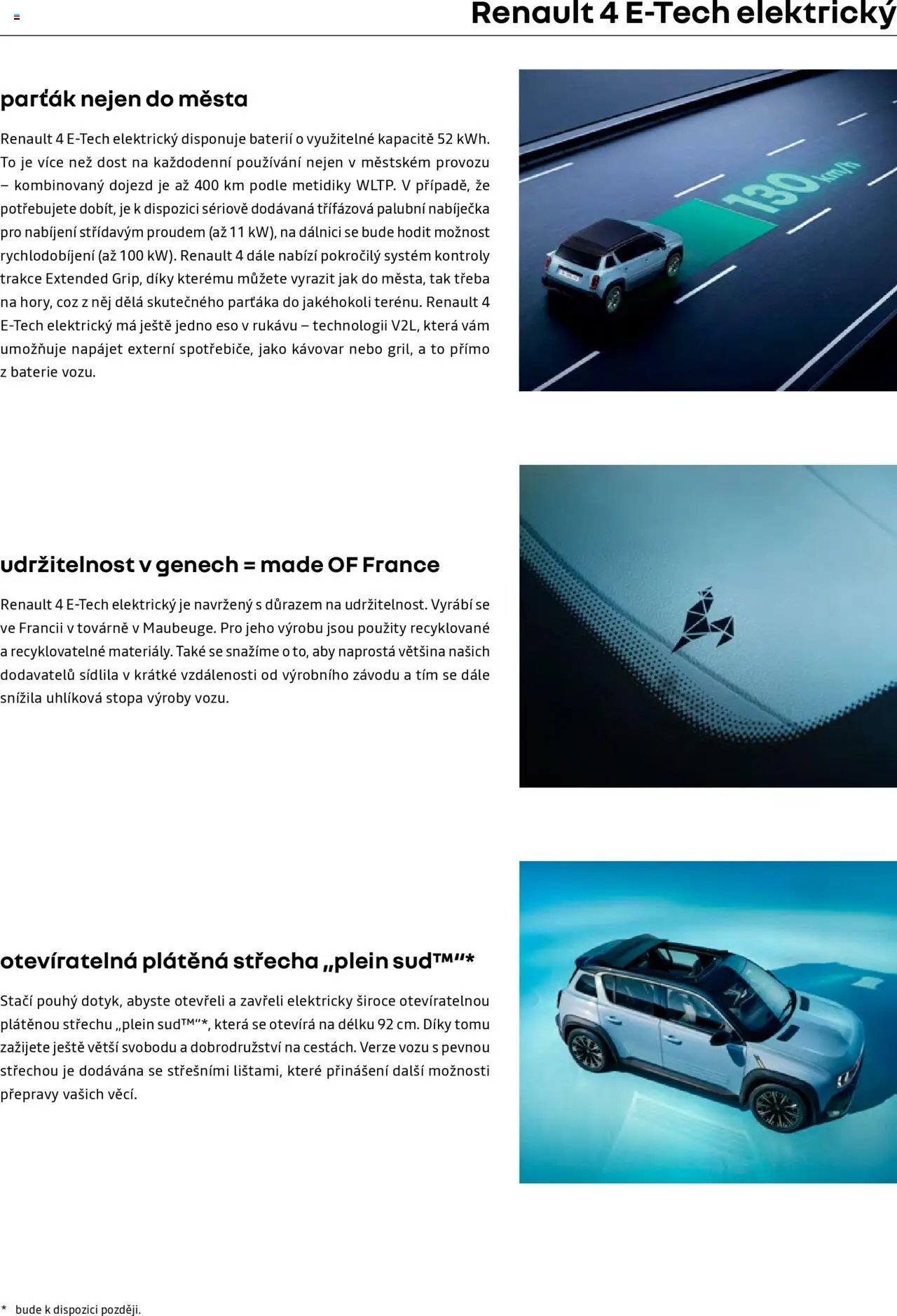 Renault katalog - Renault 4 E-Tech elektrický (2025-06-10 - 2026-03-31)