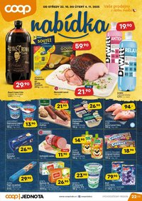 Coop leták - Východočeský region (2025-10-22 - 2025-11-04)