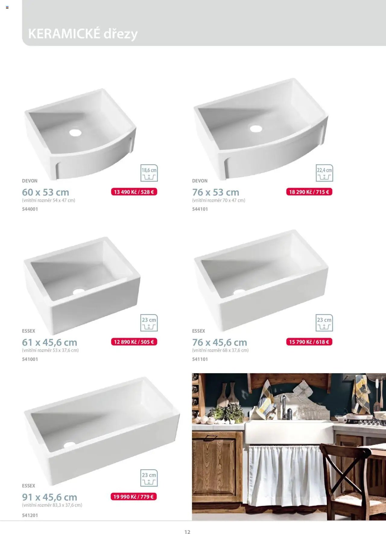 Sapho koupelny katalog - Kuchyňské dřezy a baterie (2022-07-29 - 2025-12-31)