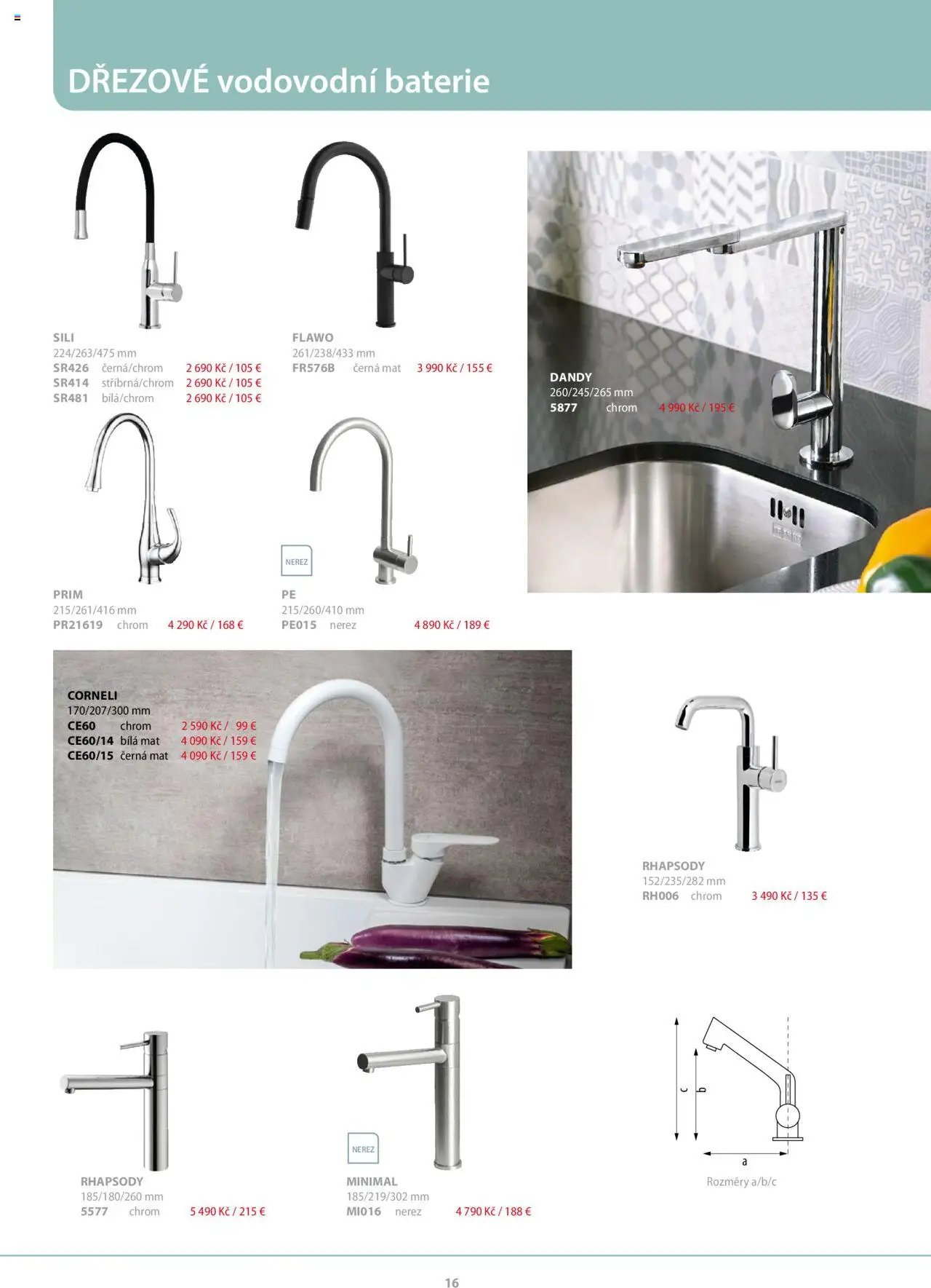 Sapho koupelny katalog - Kuchyňské dřezy a baterie (2022-07-29 - 2025-12-31)