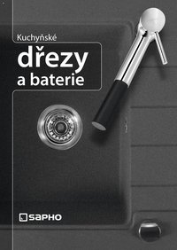Sapho koupelny katalog - Kuchyňské dřezy a baterie (2022-07-29 - 2025-12-31)