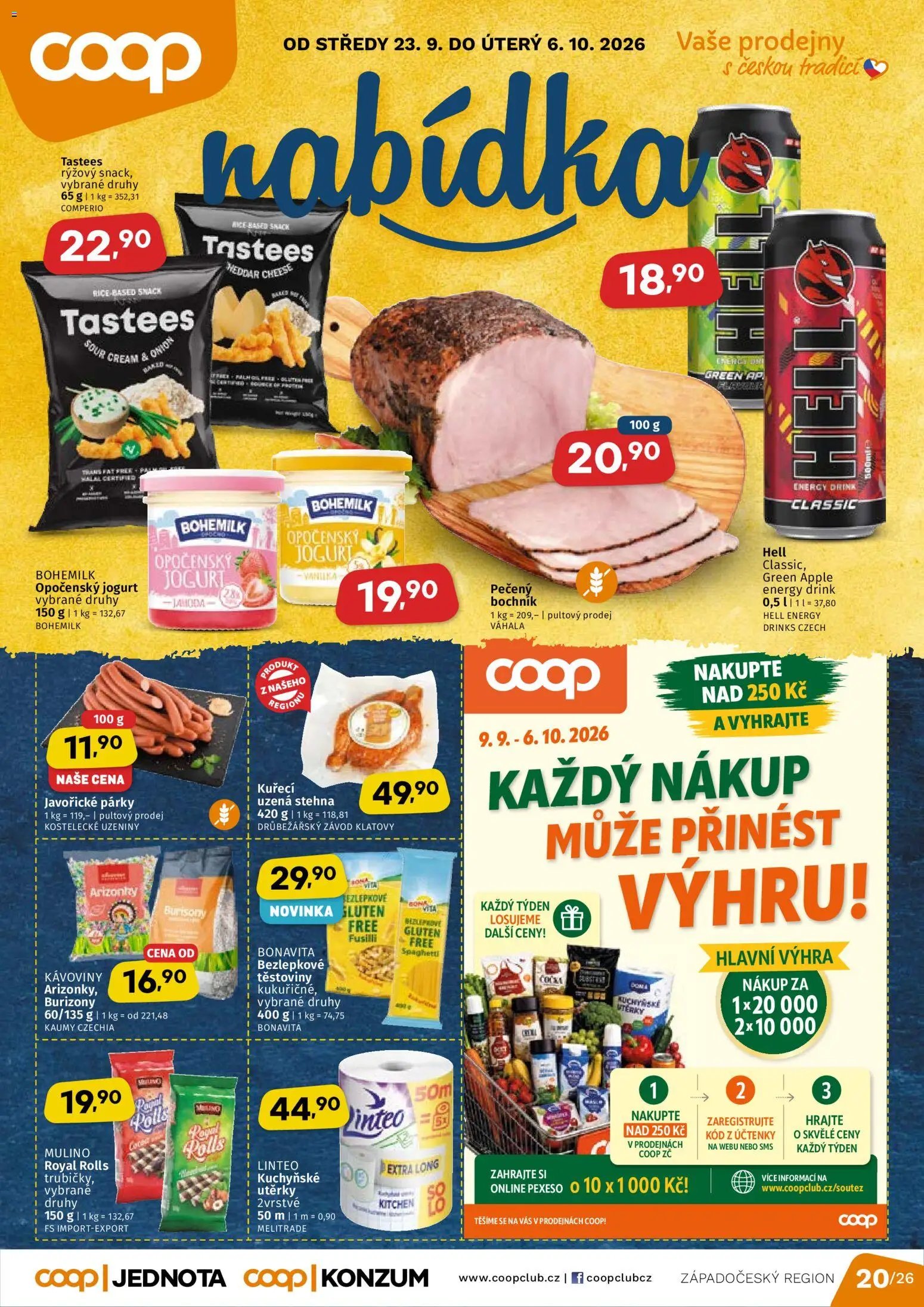 Coop leták - Západočeský region