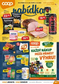 Coop leták - Západočeský region