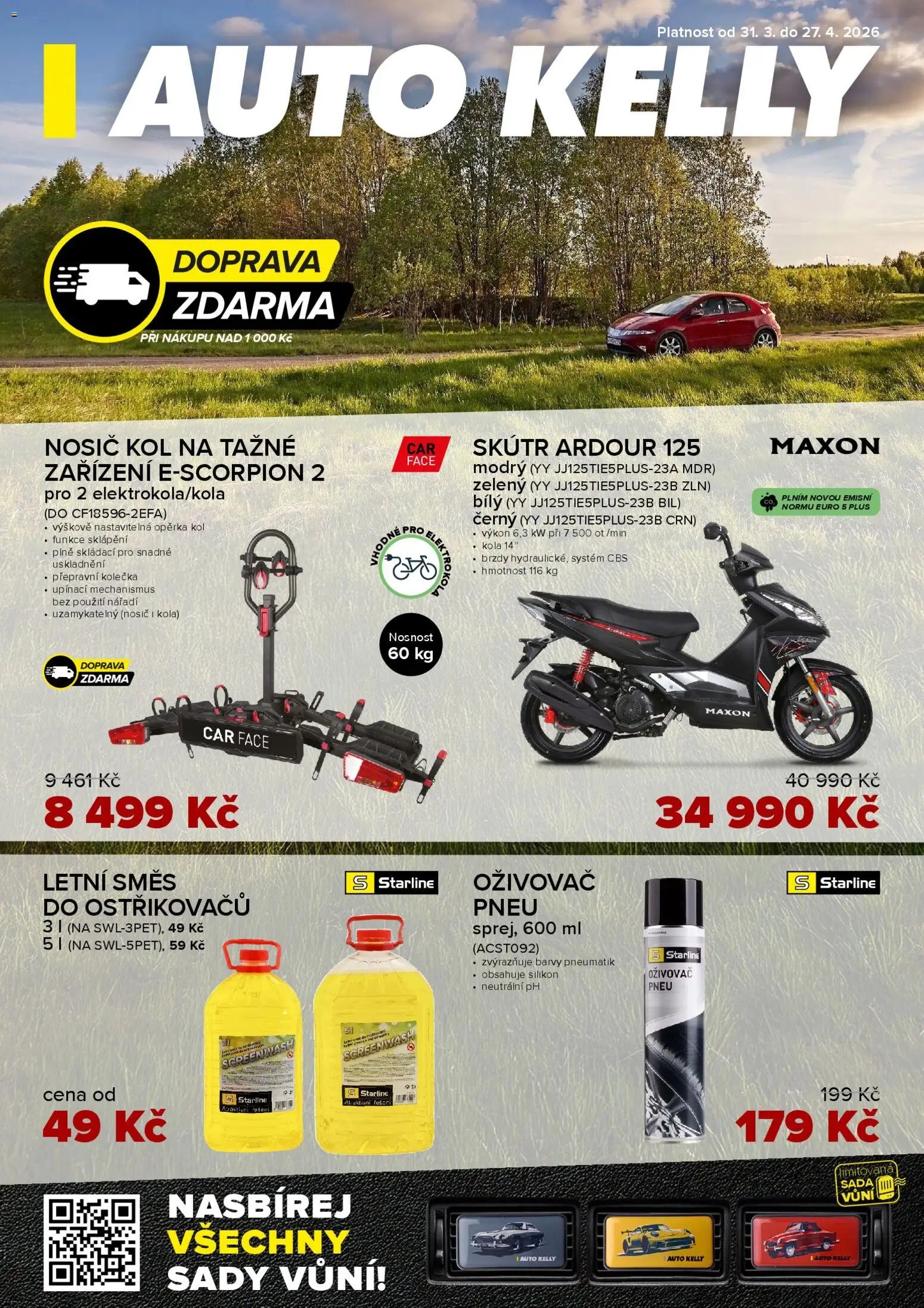 Auto Kelly leták (2026-03-31 - 2026-04-27)