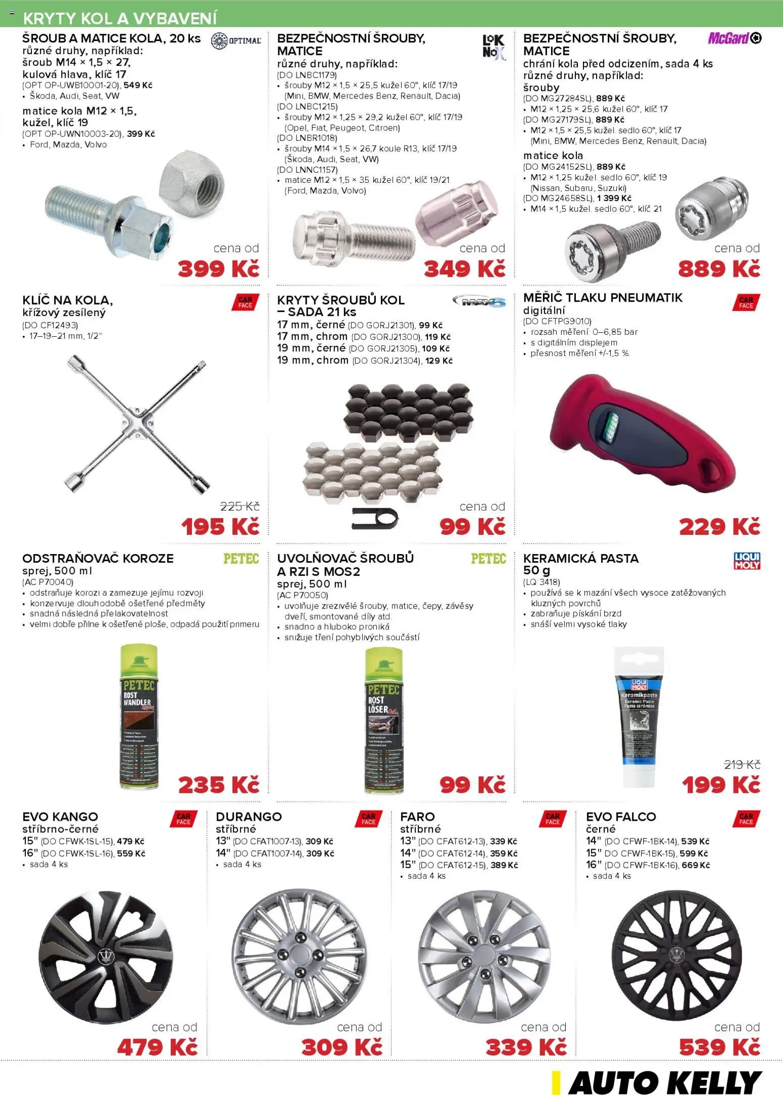 Auto Kelly leták (2026-03-31 - 2026-04-27)