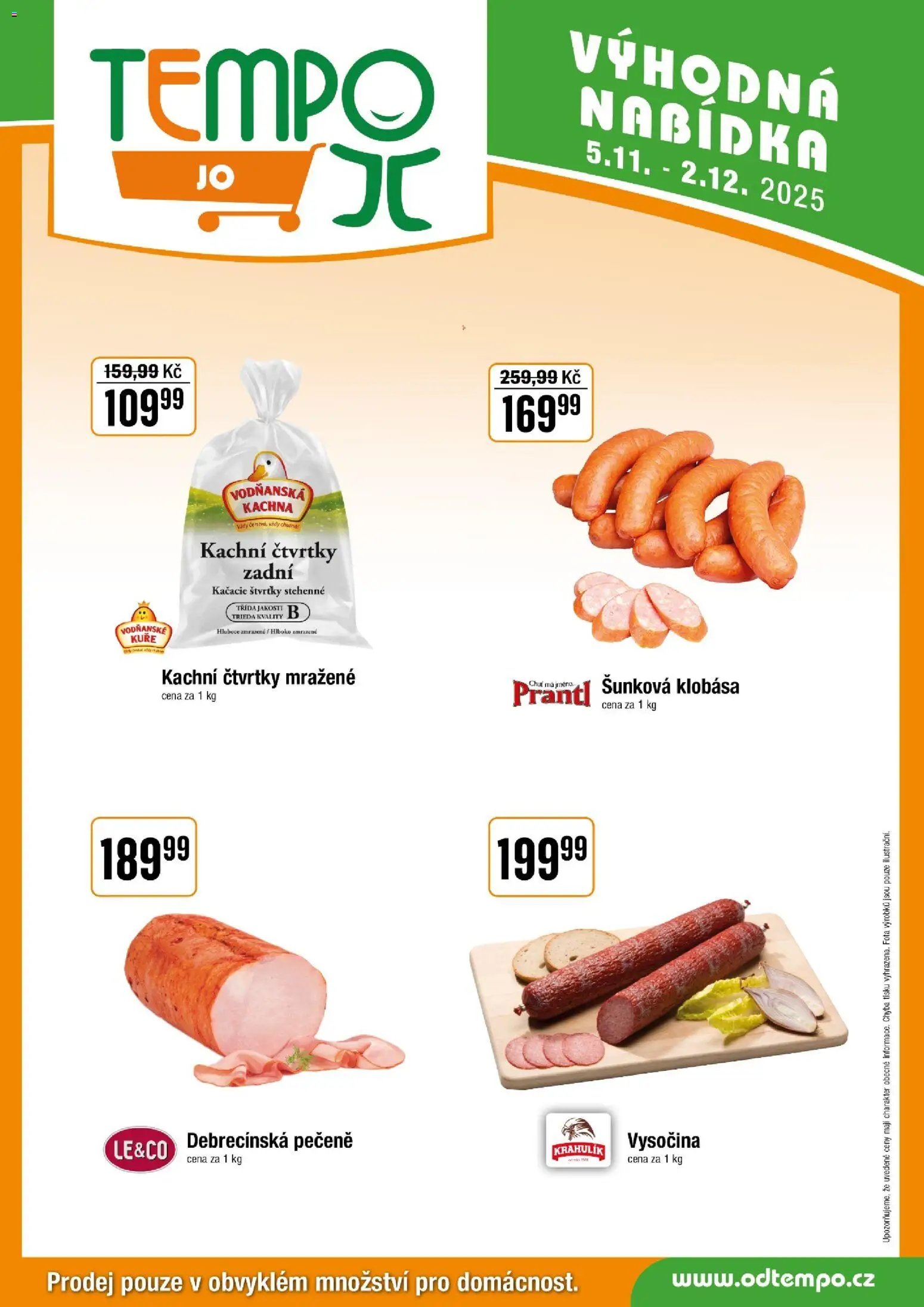 Tempo leták - JO (2025-11-05 - 2025-12-02)