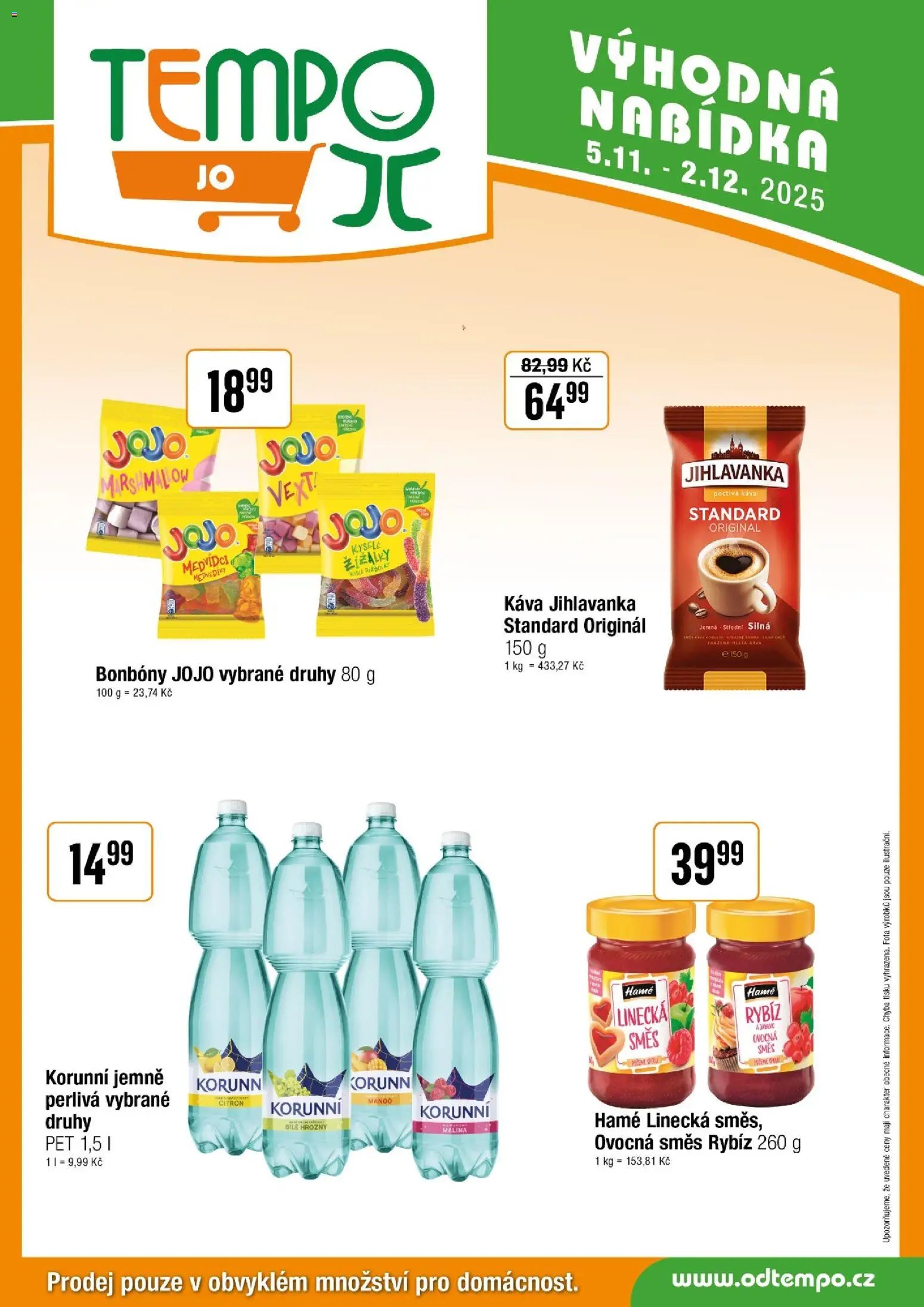 Tempo leták - JO (2025-11-05 - 2025-12-02)