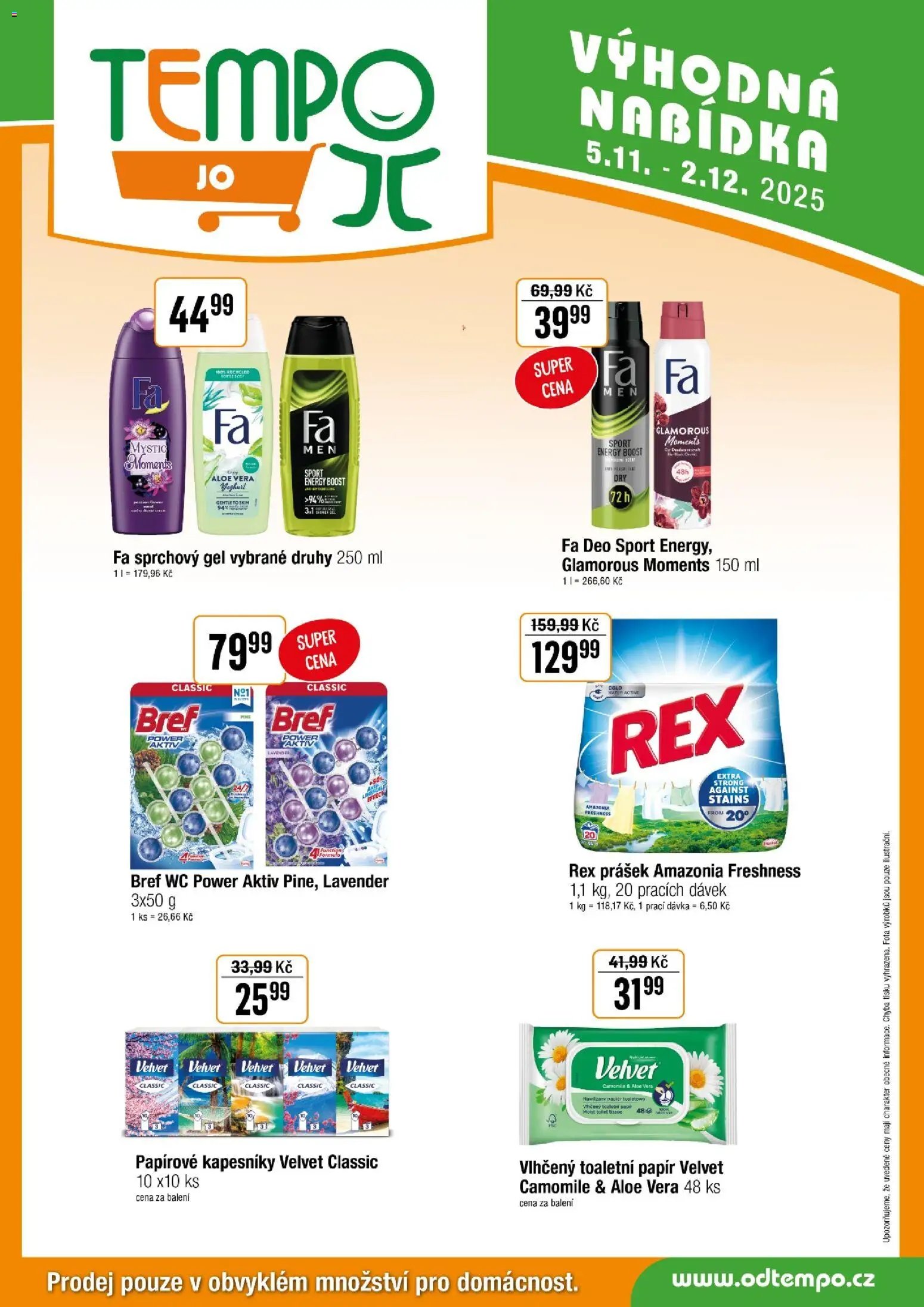 Tempo leták - JO (2025-11-05 - 2025-12-02)