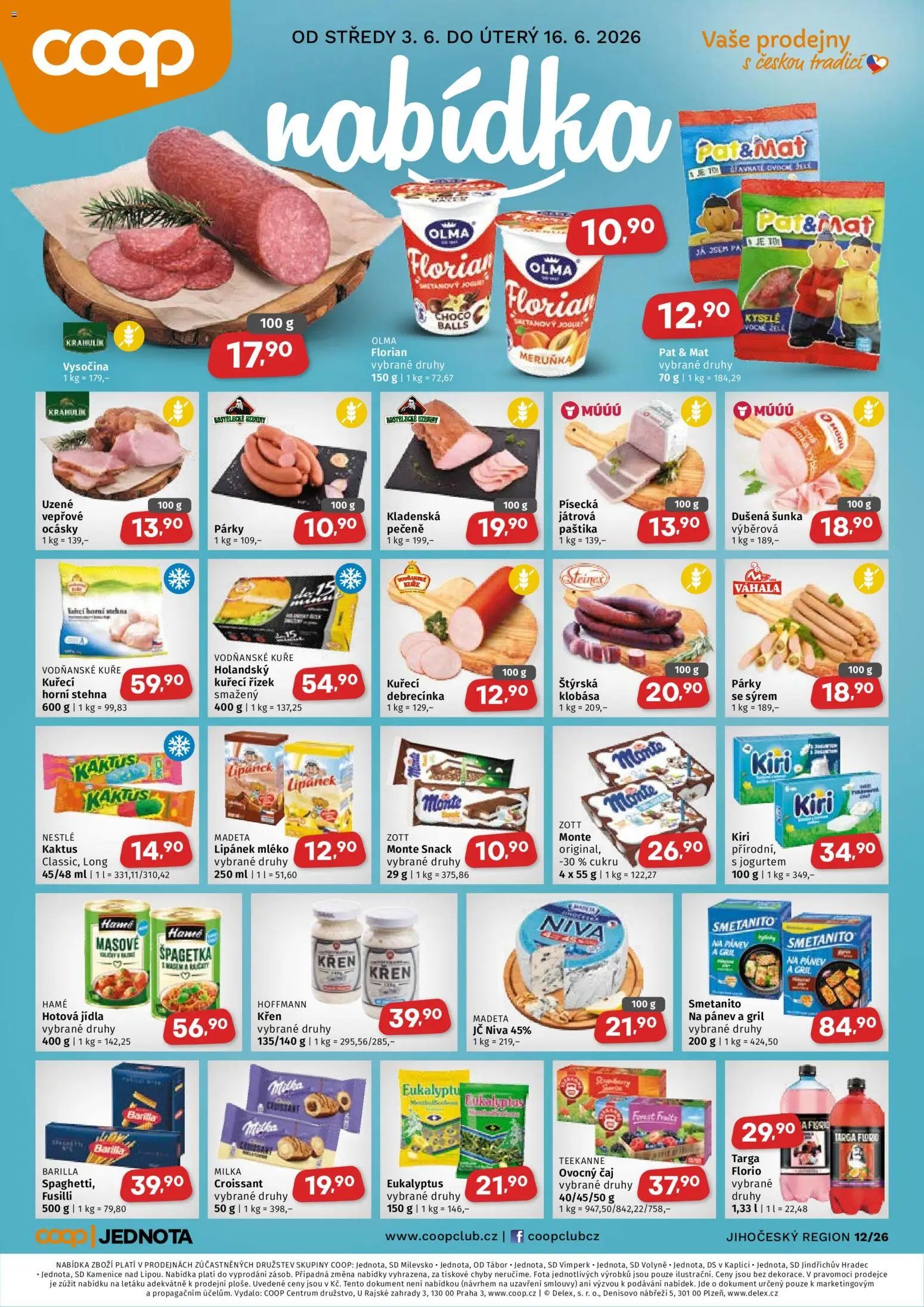 Coop leták - Jihočeský region