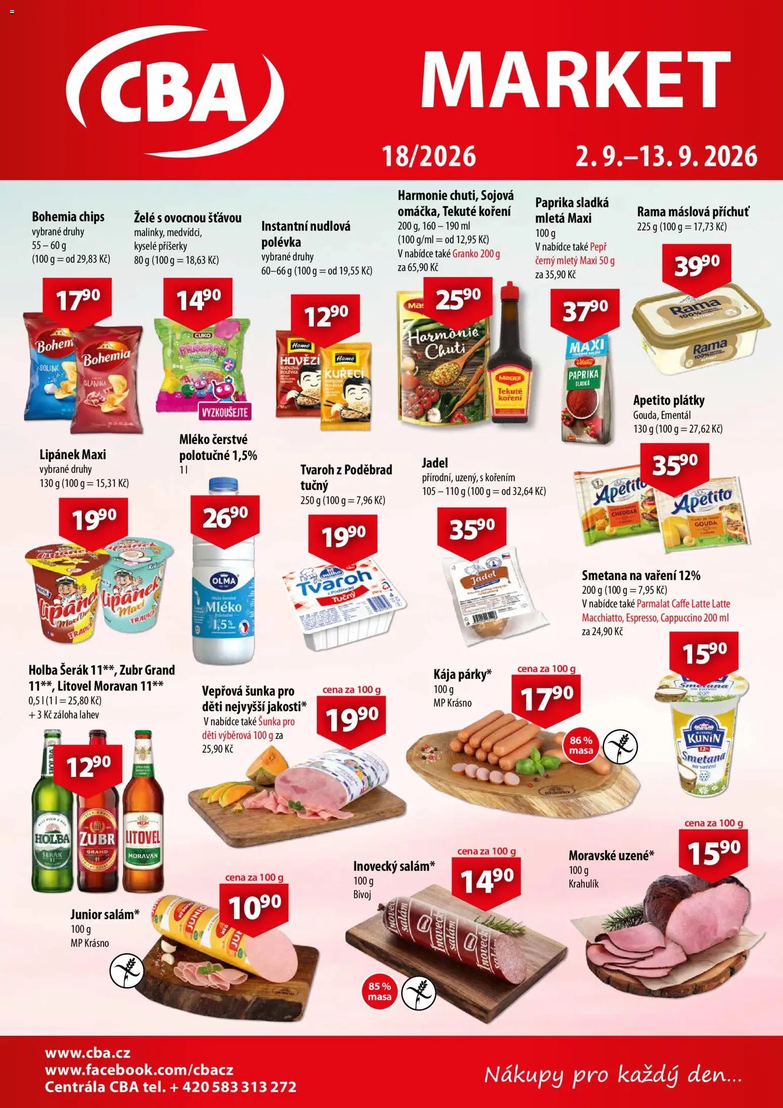 CBA leták - Market