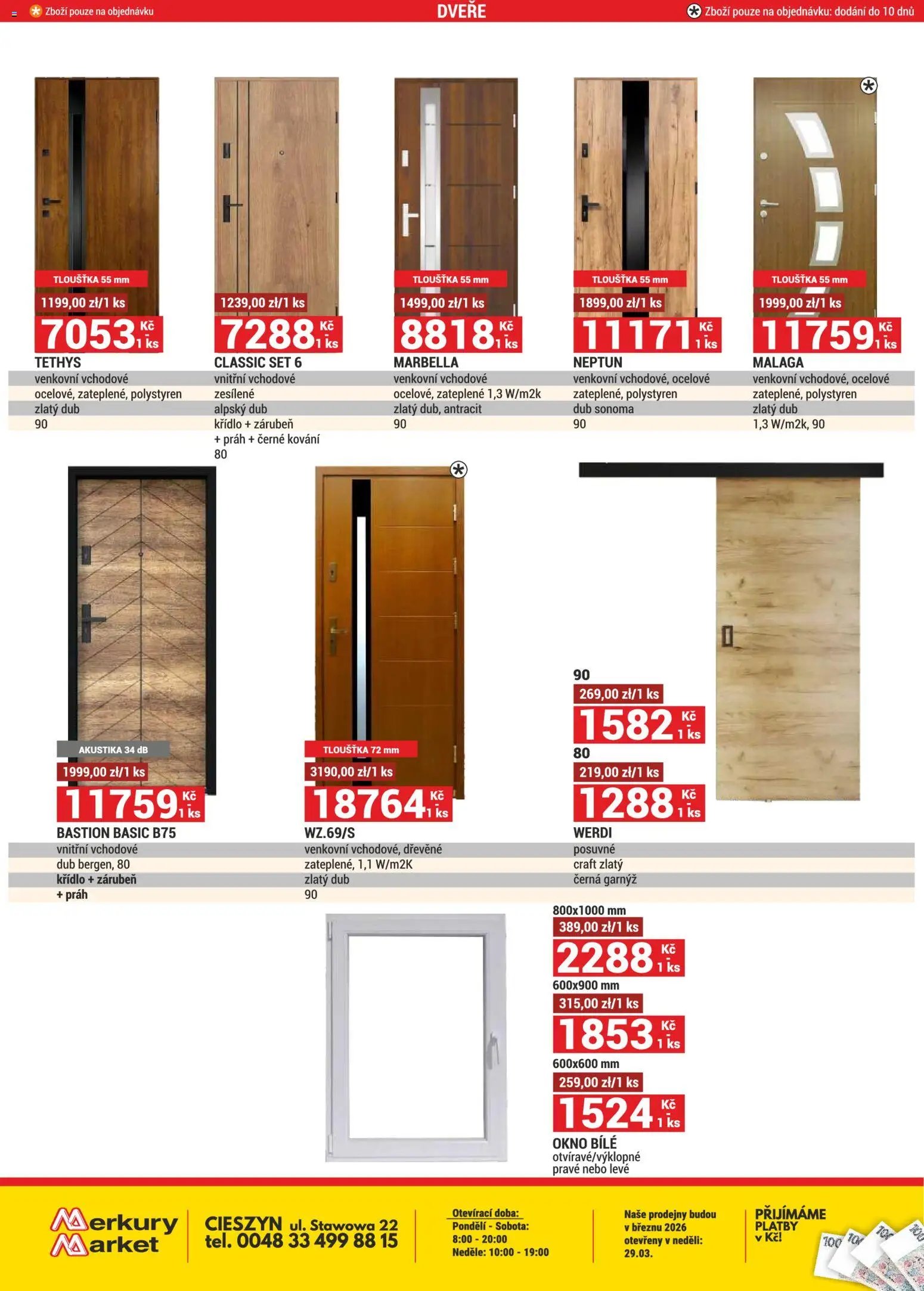 Merkury Market leták (2026-03-01 - 2026-03-31)