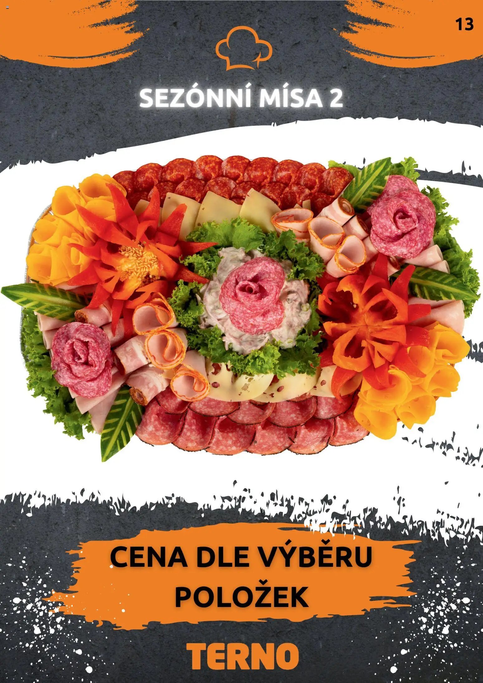 Terno leták - Grill Zlín – Studená kuchyně (2026-04-07 - 2026-12-31)