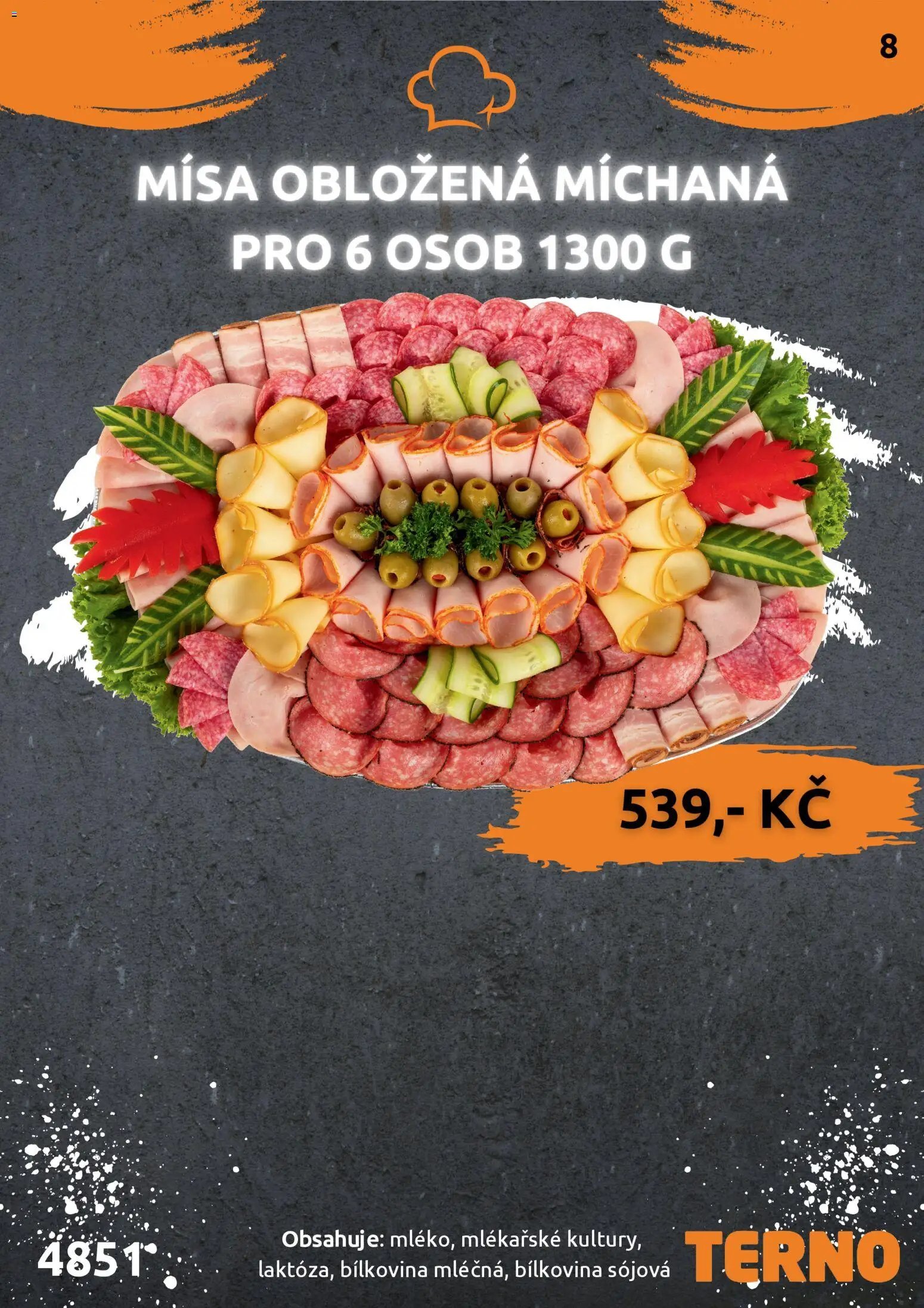 Terno leták - Grill Zlín – Studená kuchyně (2026-04-07 - 2026-12-31)