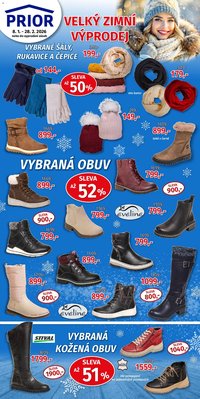 Prior - Akční Nabídka Obuvi (2026-01-08 - 2026-02-28)