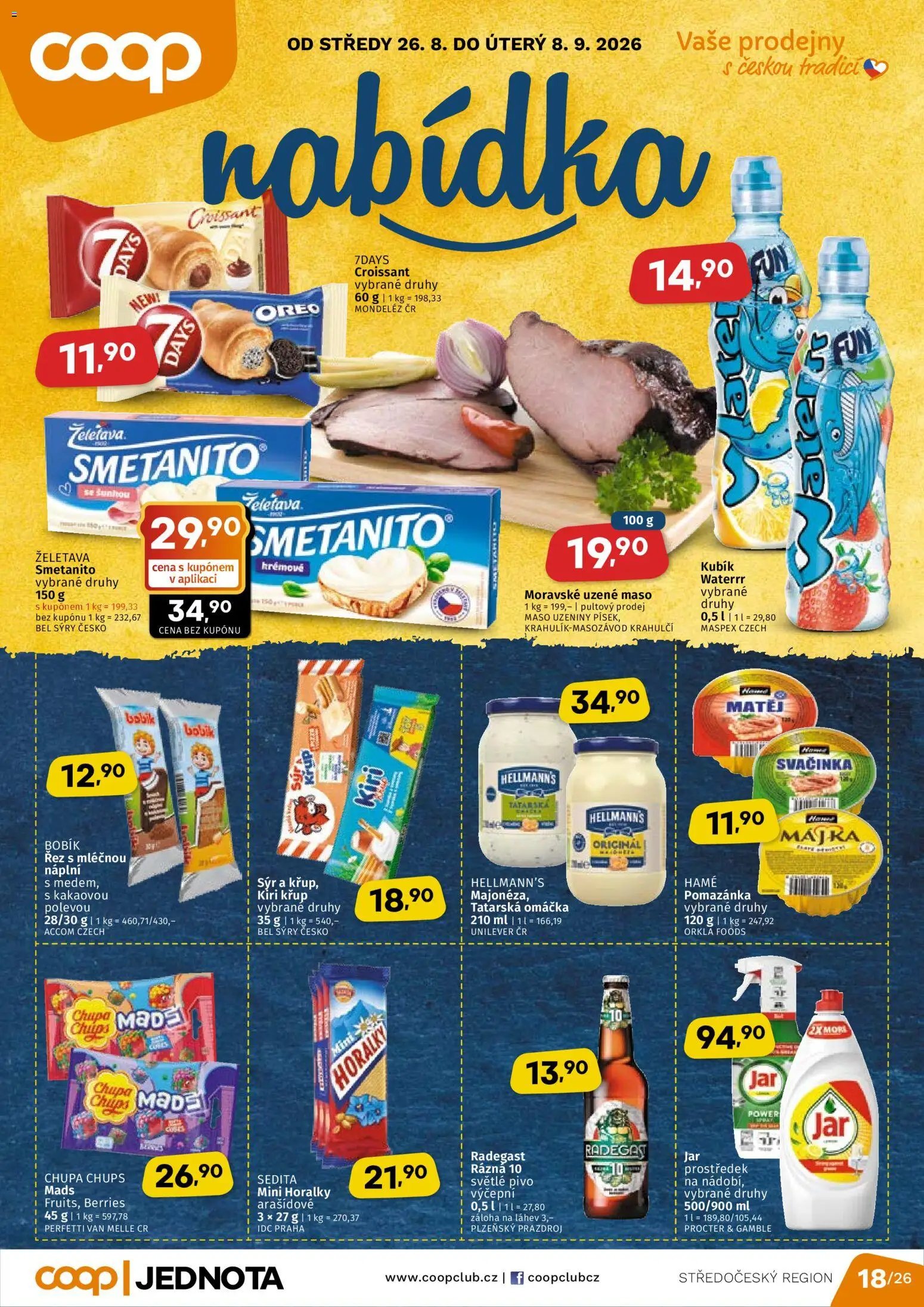 Coop leták - Středočeský region
