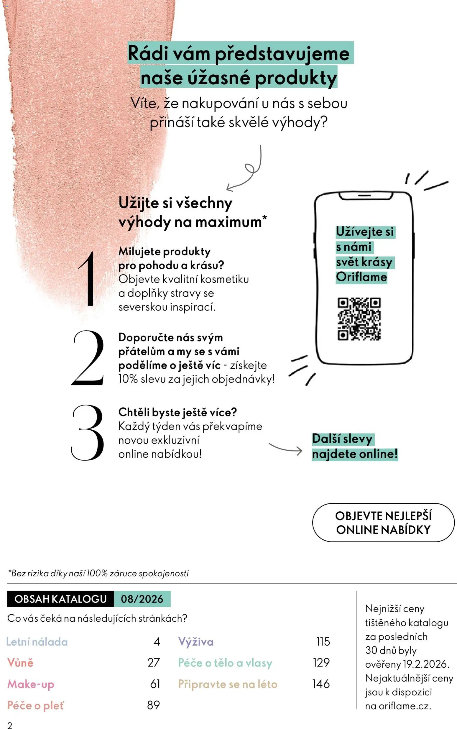 Oriflame katalog č. 08/2026