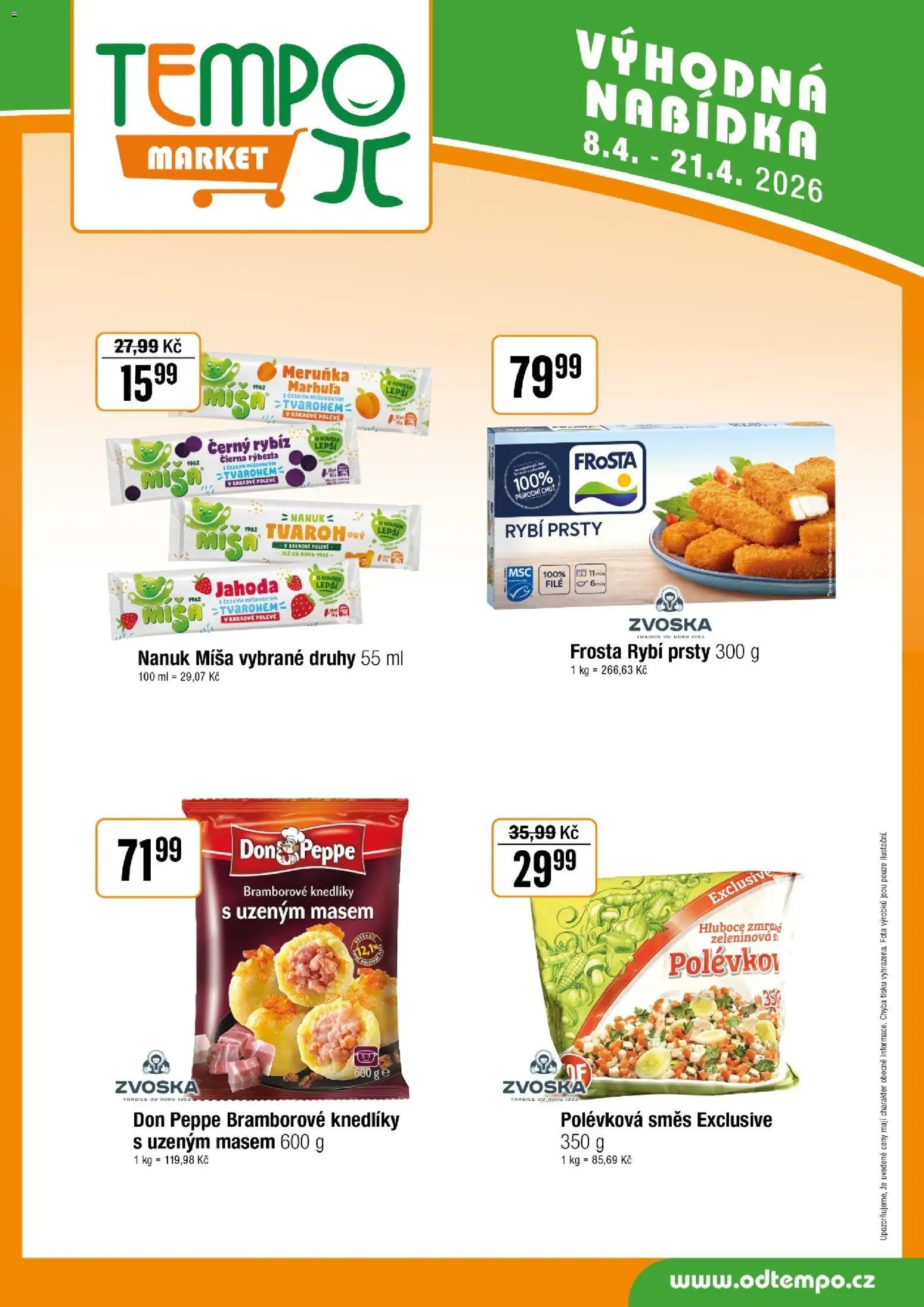 Tempo leták (2026-04-08 - 2026-04-21)