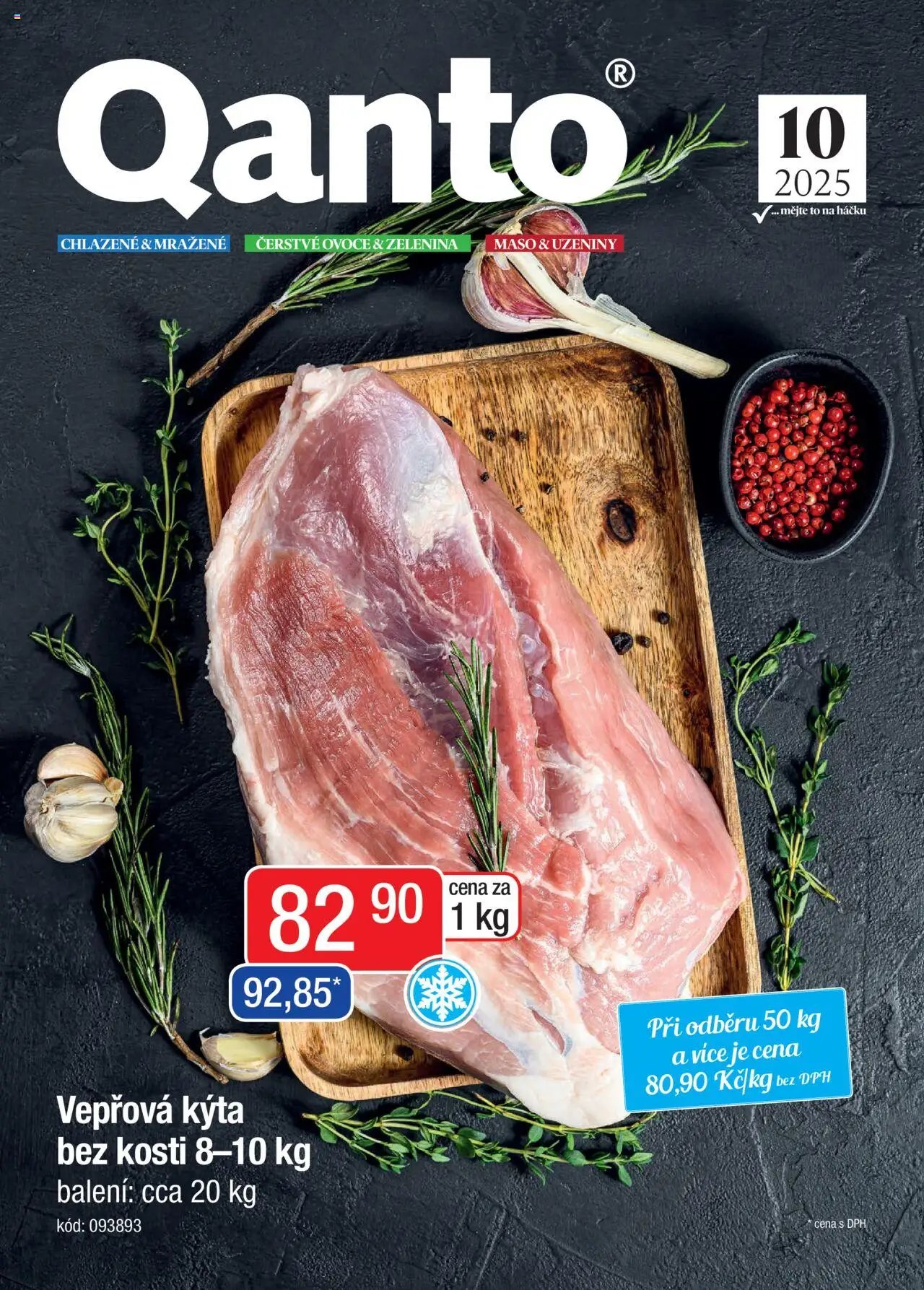 Astur & Qanto leták - Velkoobchod fresh 10/2025 (2025-10-01 - 2025-10-31)