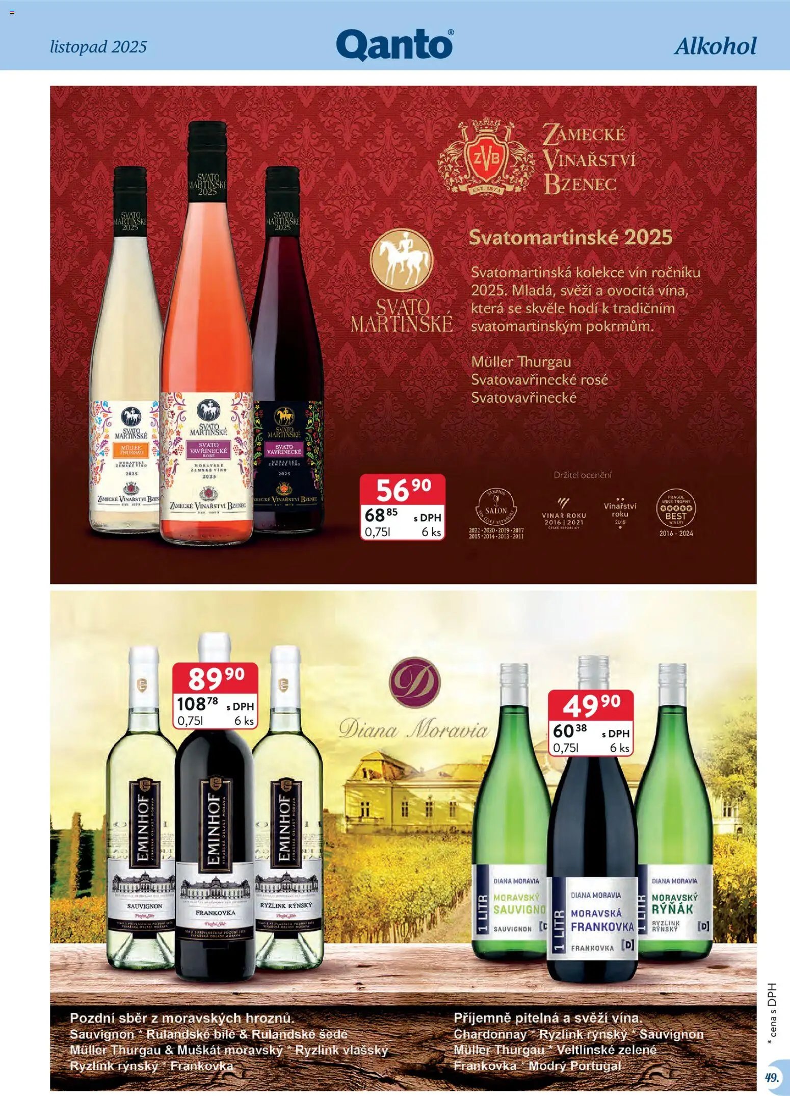 Astur & Qanto - Leták - Velkoobchod 11/2025 (2025-11-01 - 2025-11-30)