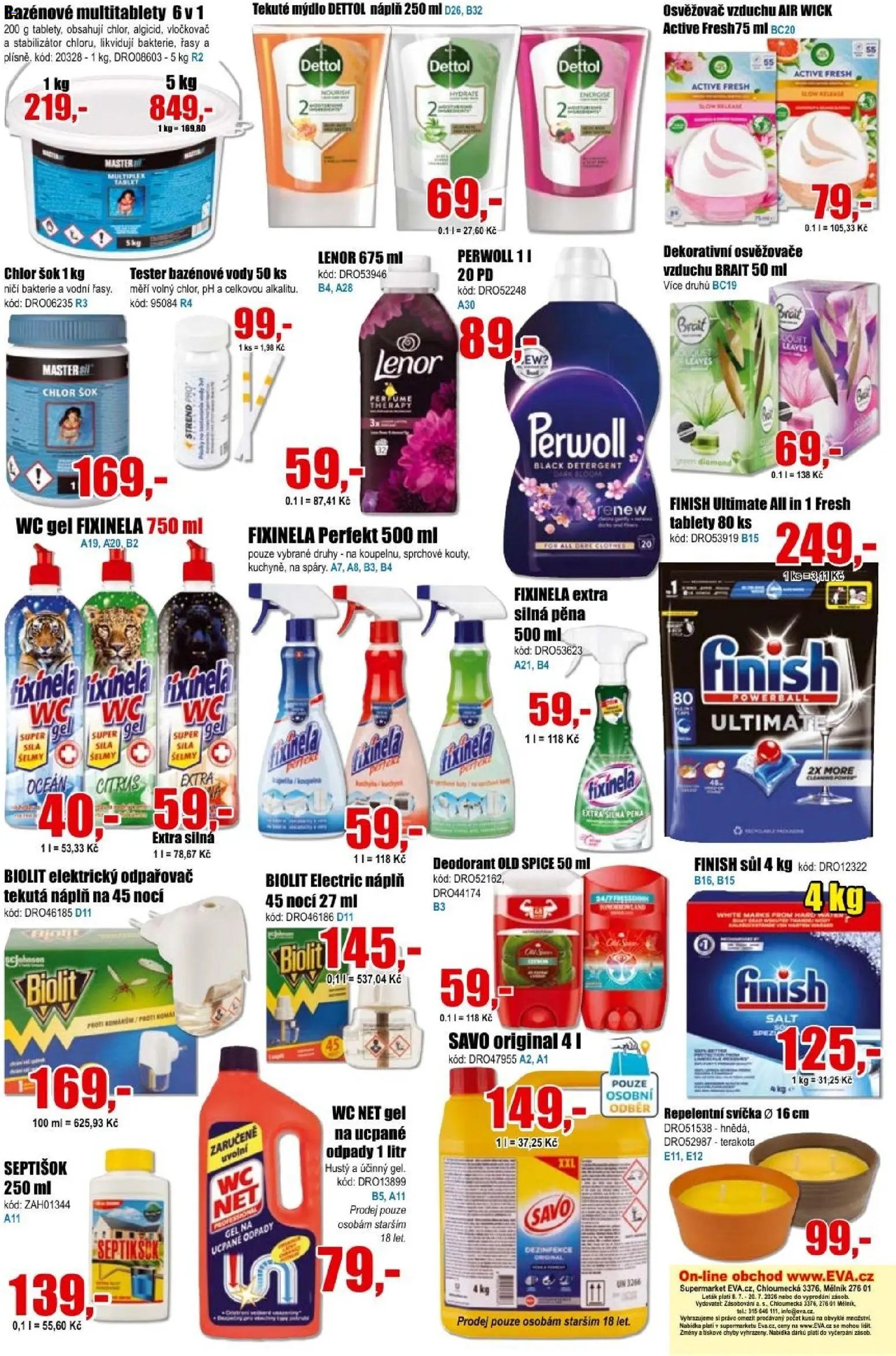 Eva supermarket leták
