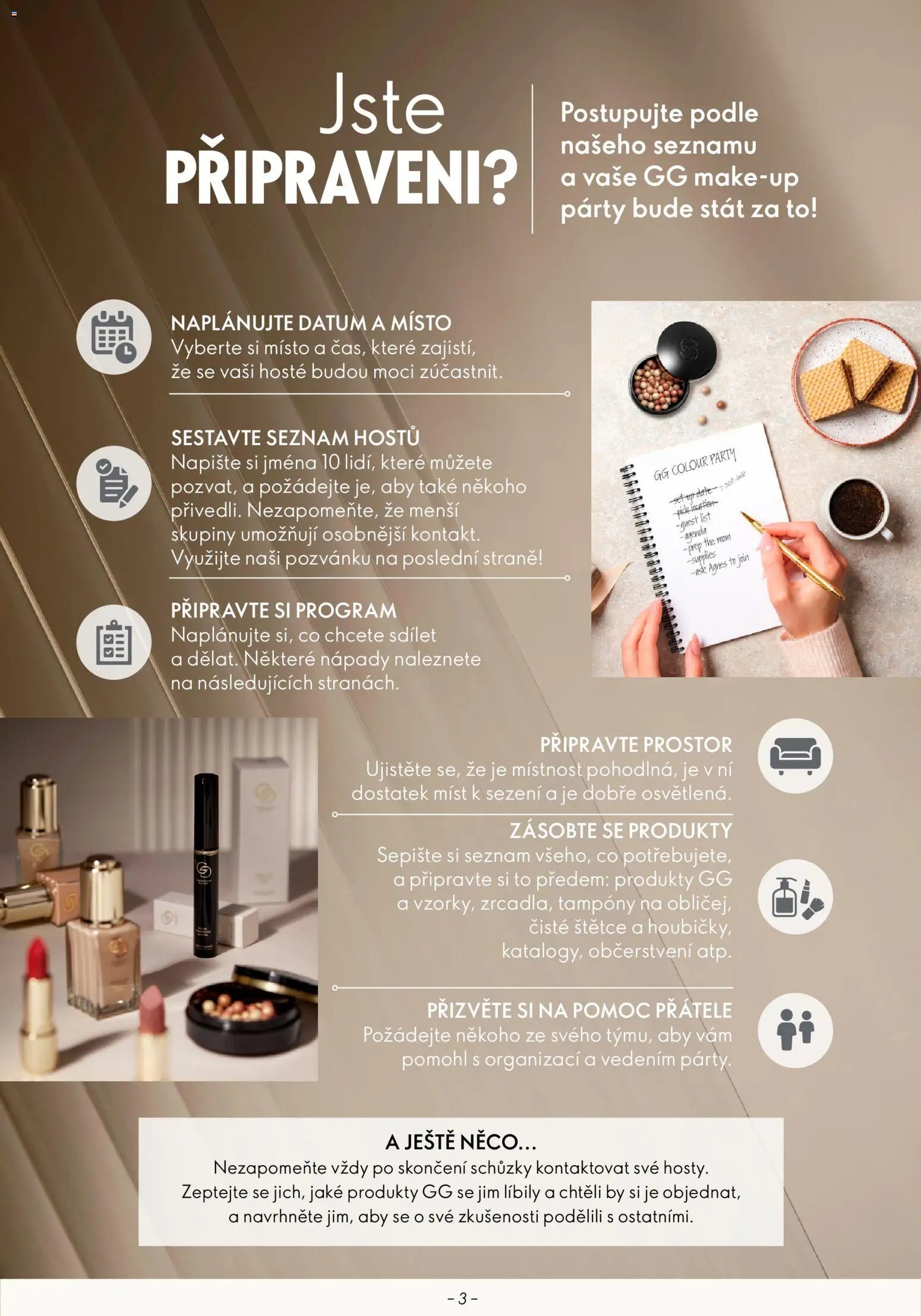 Oriflame katalog GG Make-up Párty
