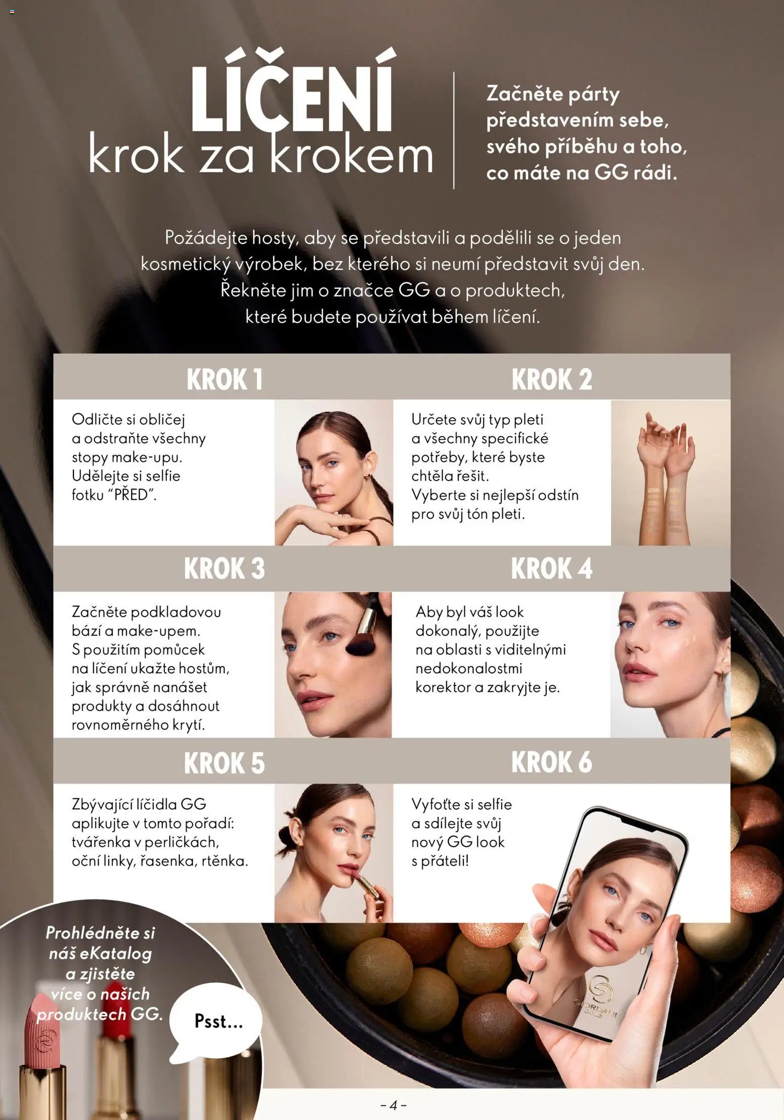 Oriflame katalog GG Make-up Párty