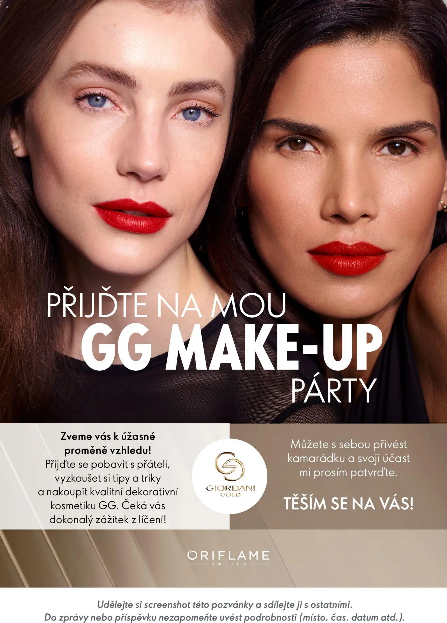 Oriflame katalog GG Make-up Párty